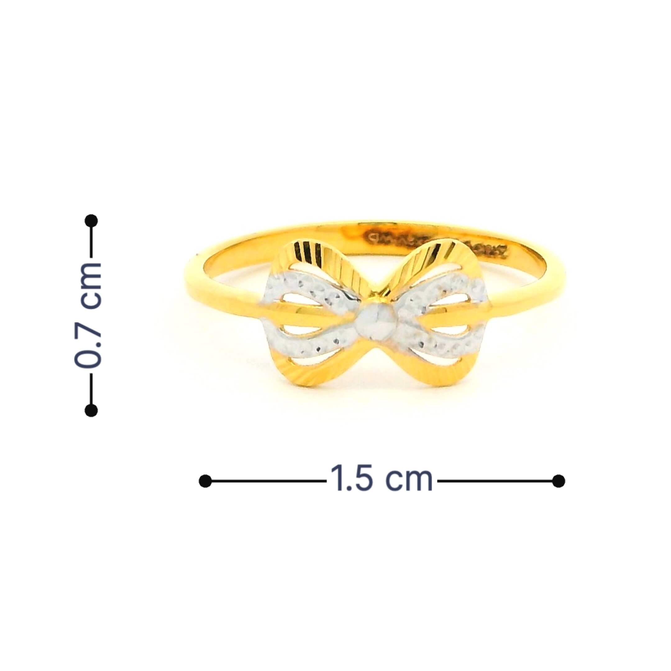 Deluxe Bow Gold Ring