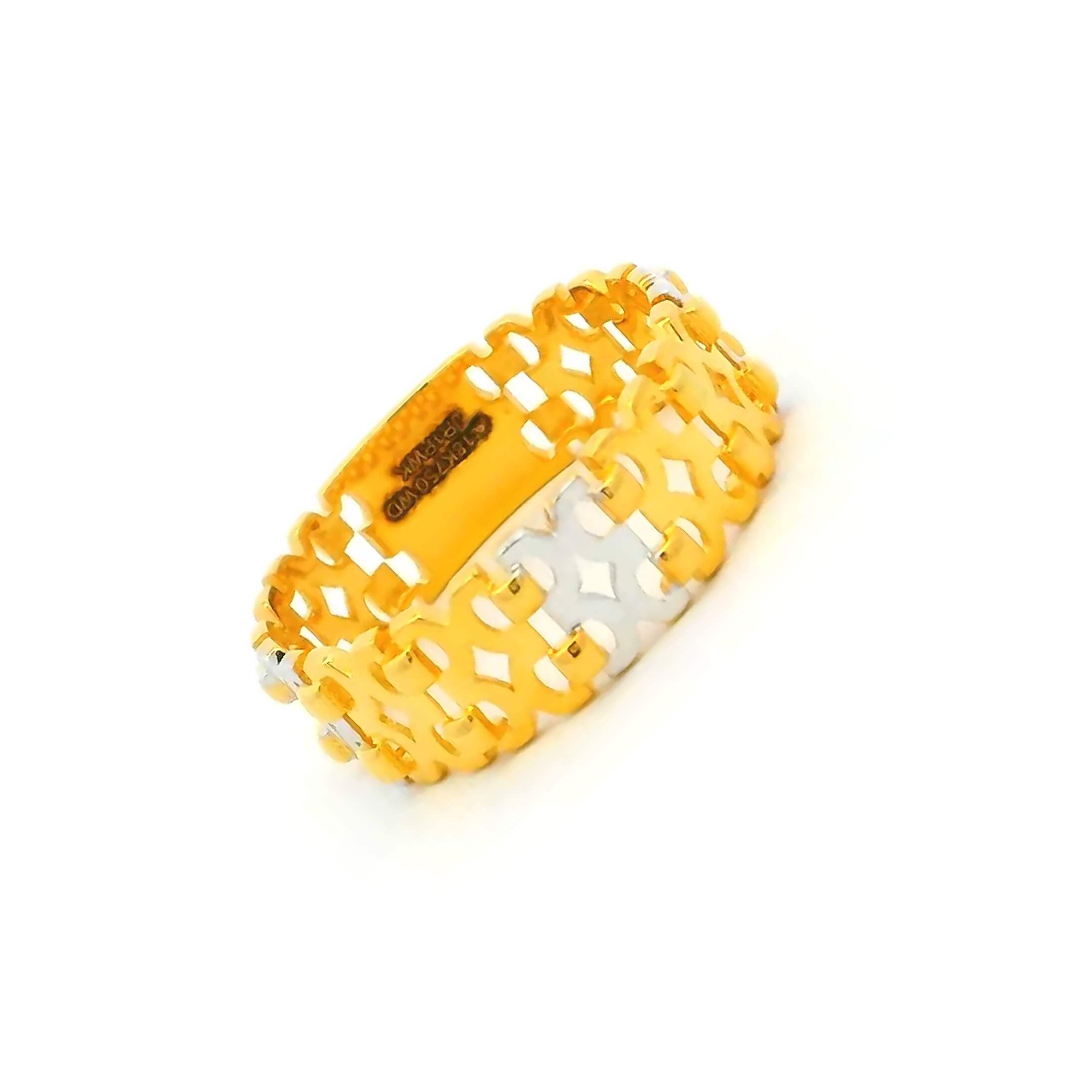18K Urban Shine Gold Ring for Women