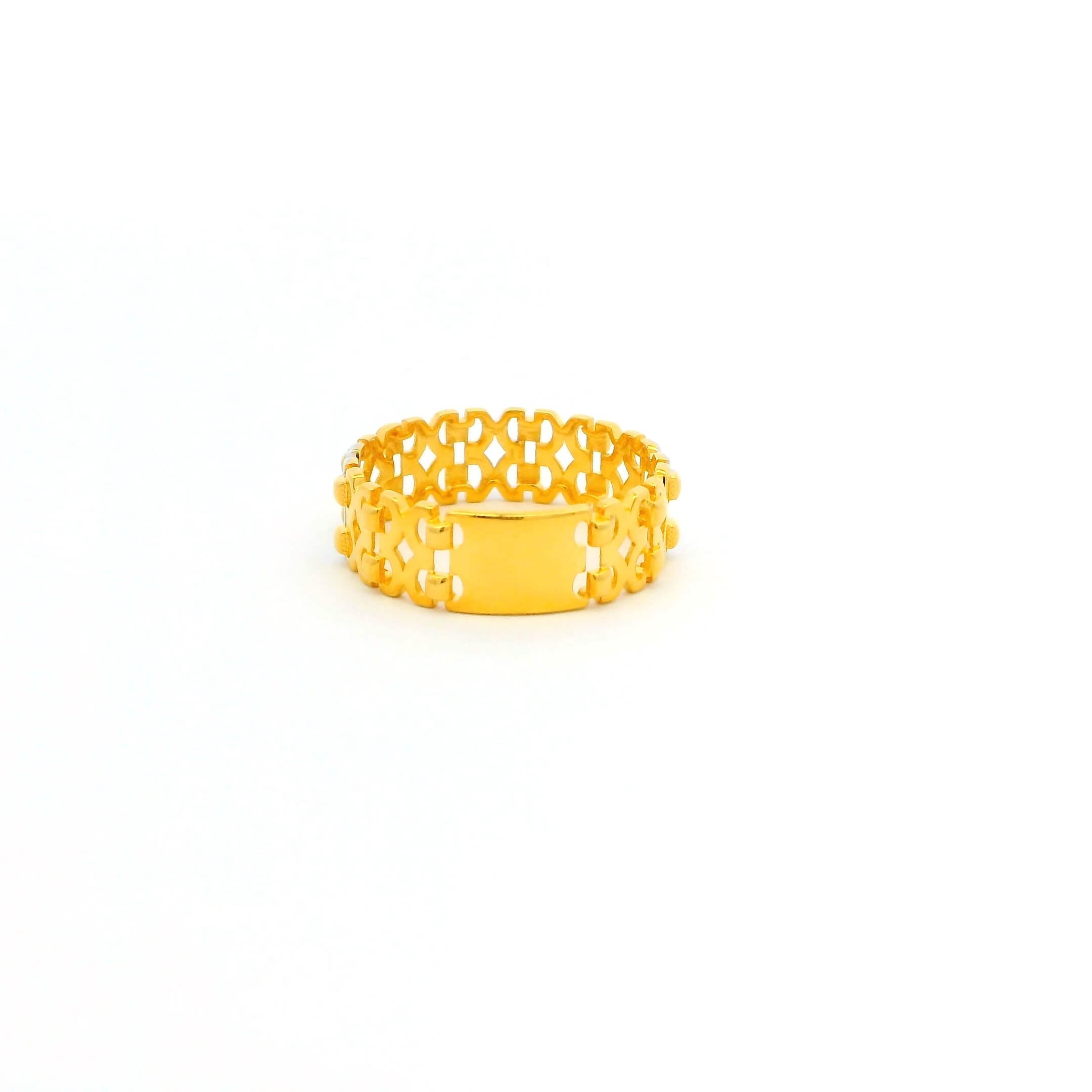 18K Urban Shine Gold Ring for Women