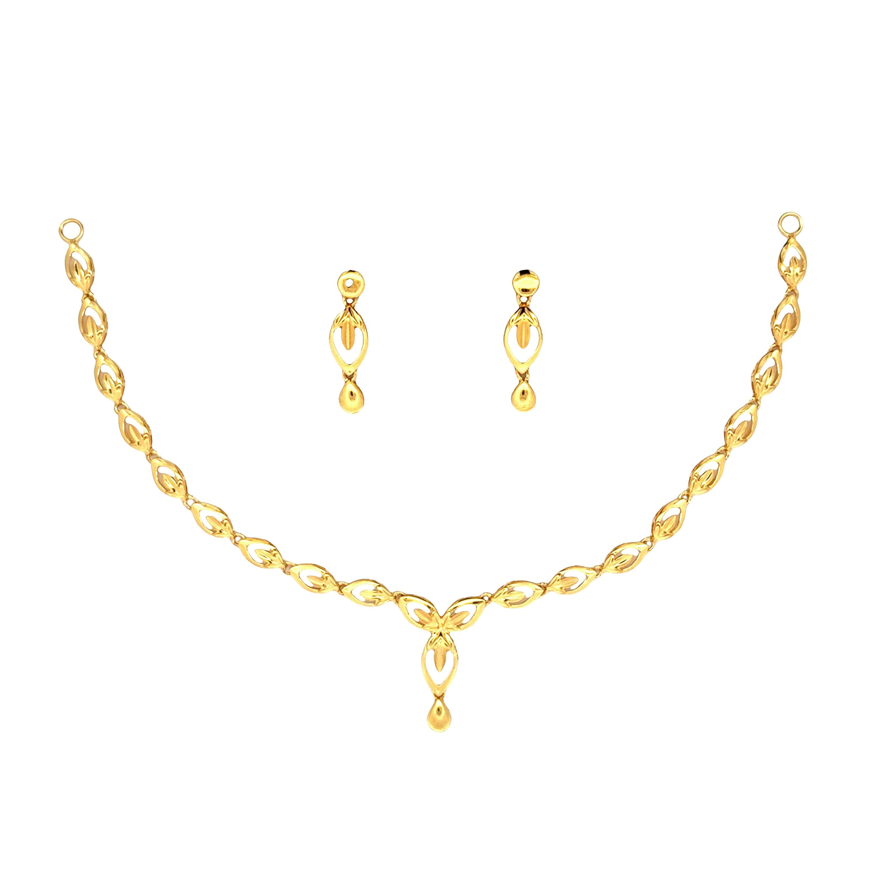 Pristine Glow Gold Necklace