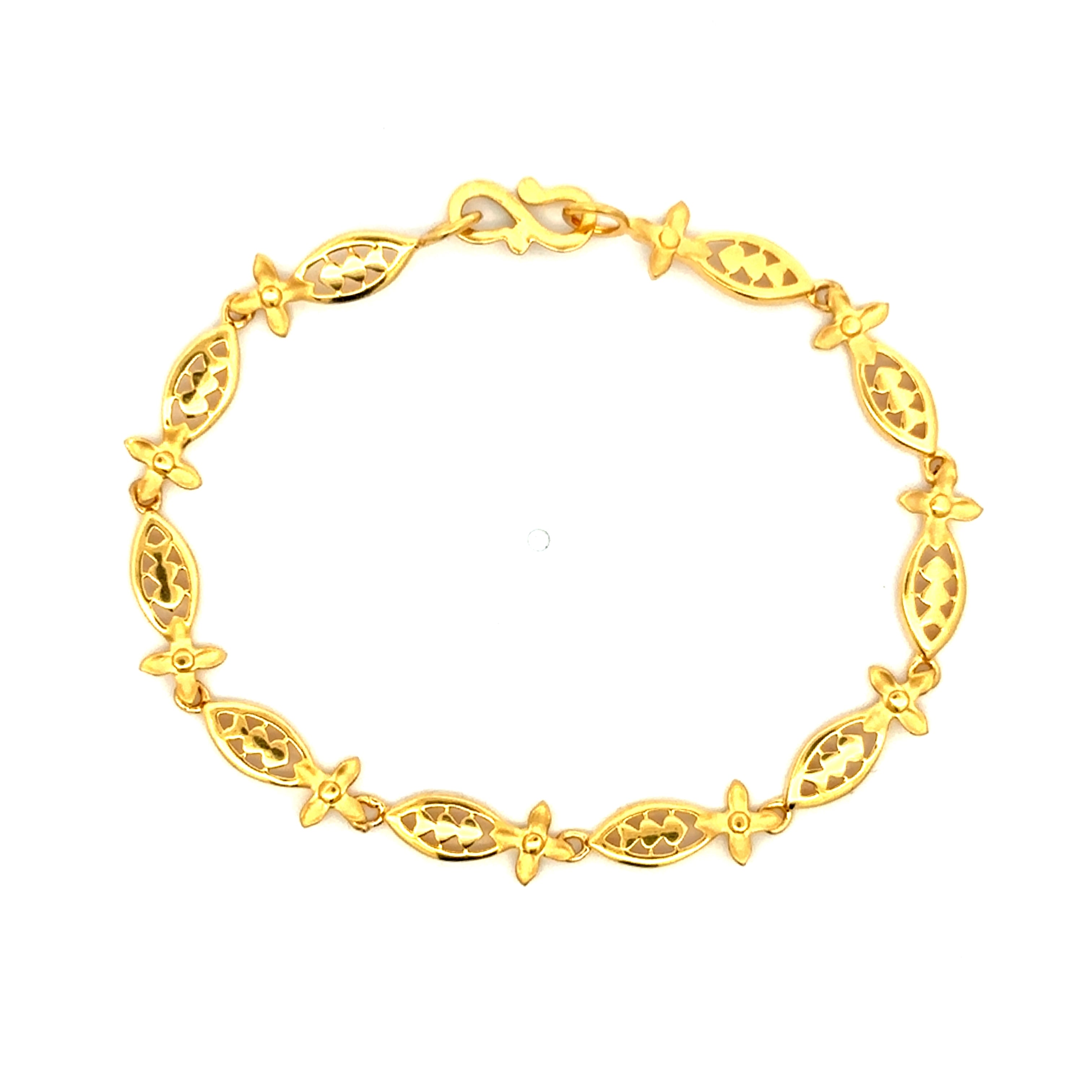 Delicate Gleam Gold Bracelet for Women