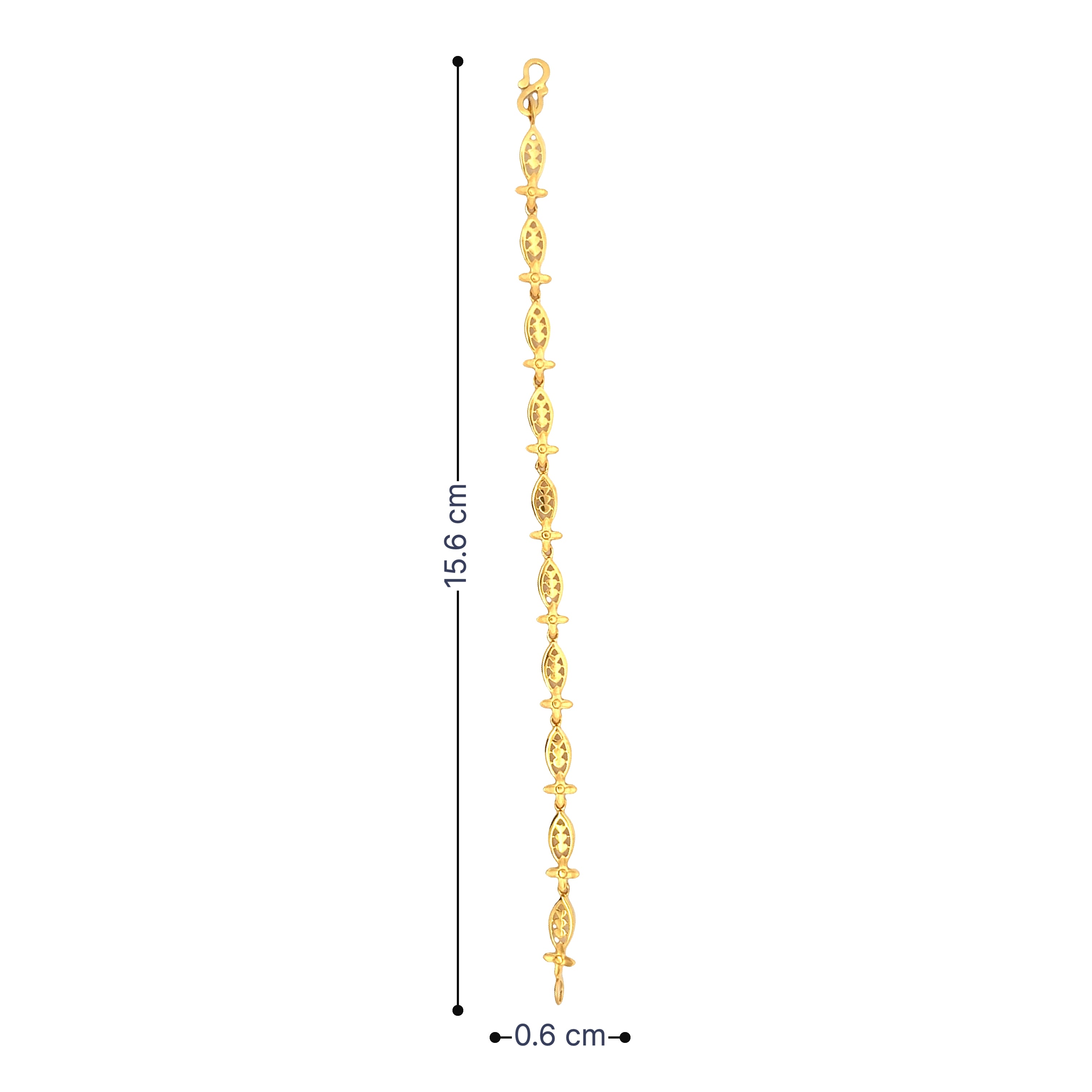 Delicate Gleam Gold Bracelet for Women