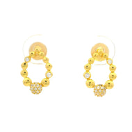 Mini Gleam Gold Earrings for Women