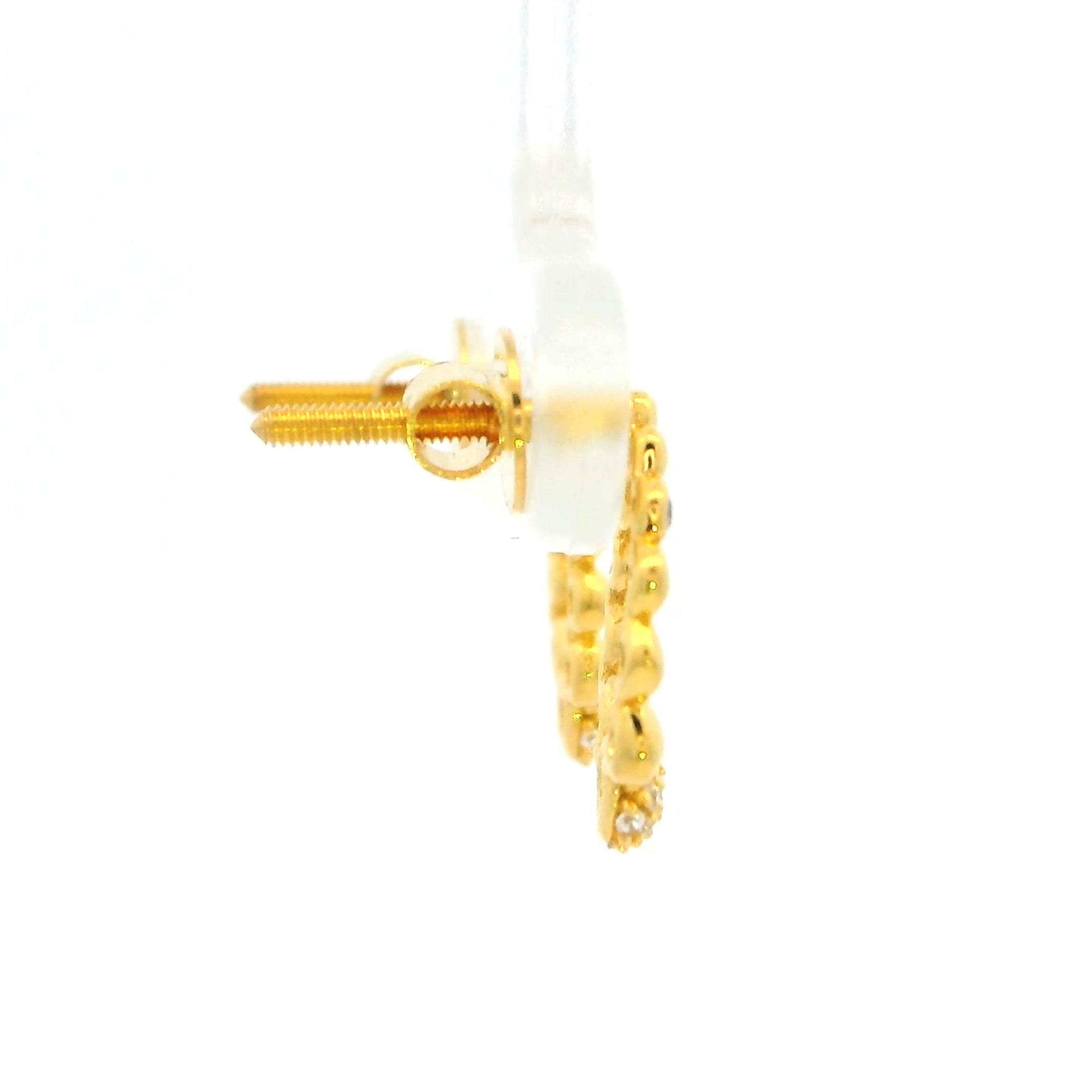 Mini Gleam Gold Earrings for Women