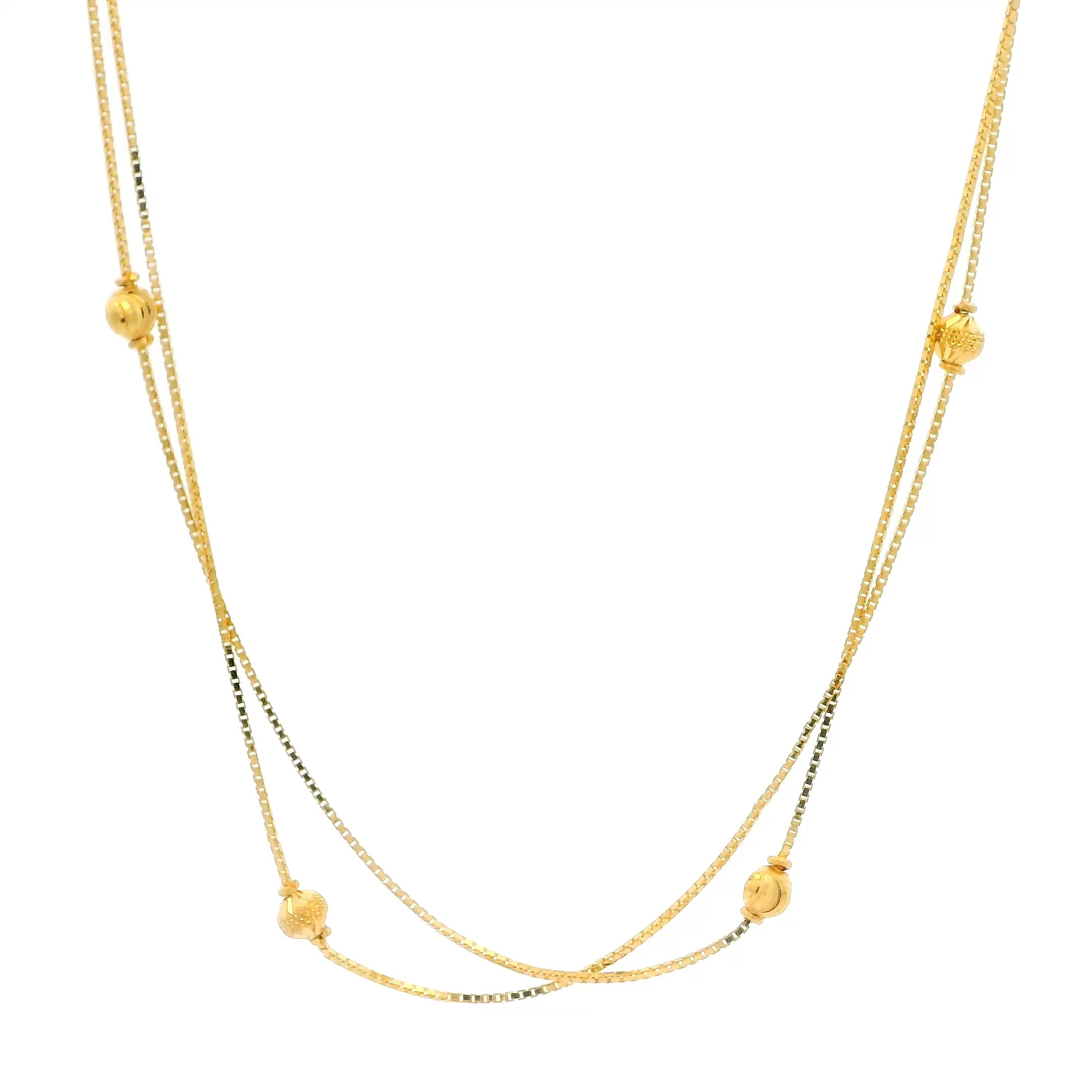 22K Urban Rizz Gold Chain for Women