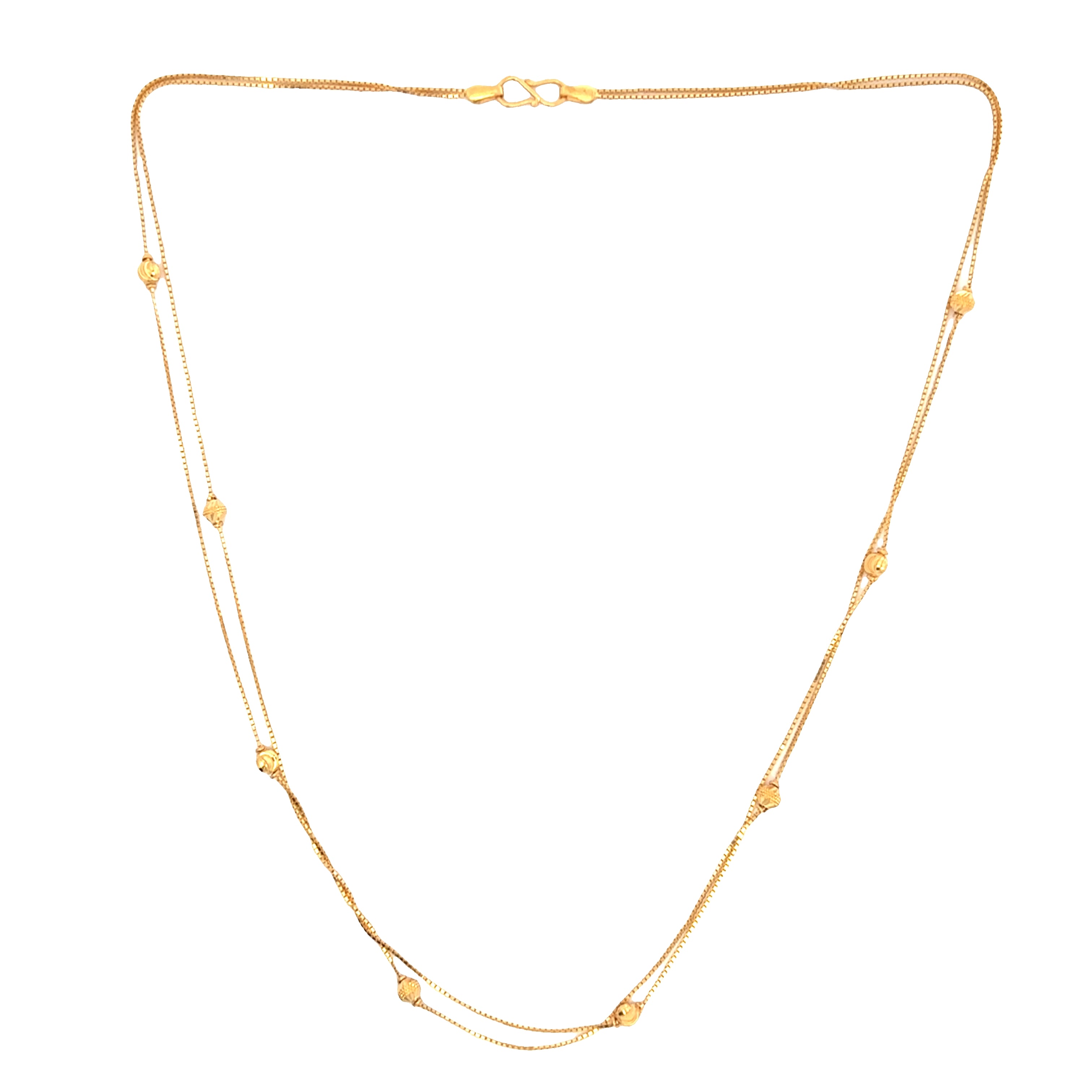 22K Urban Rizz Gold Chain for Women