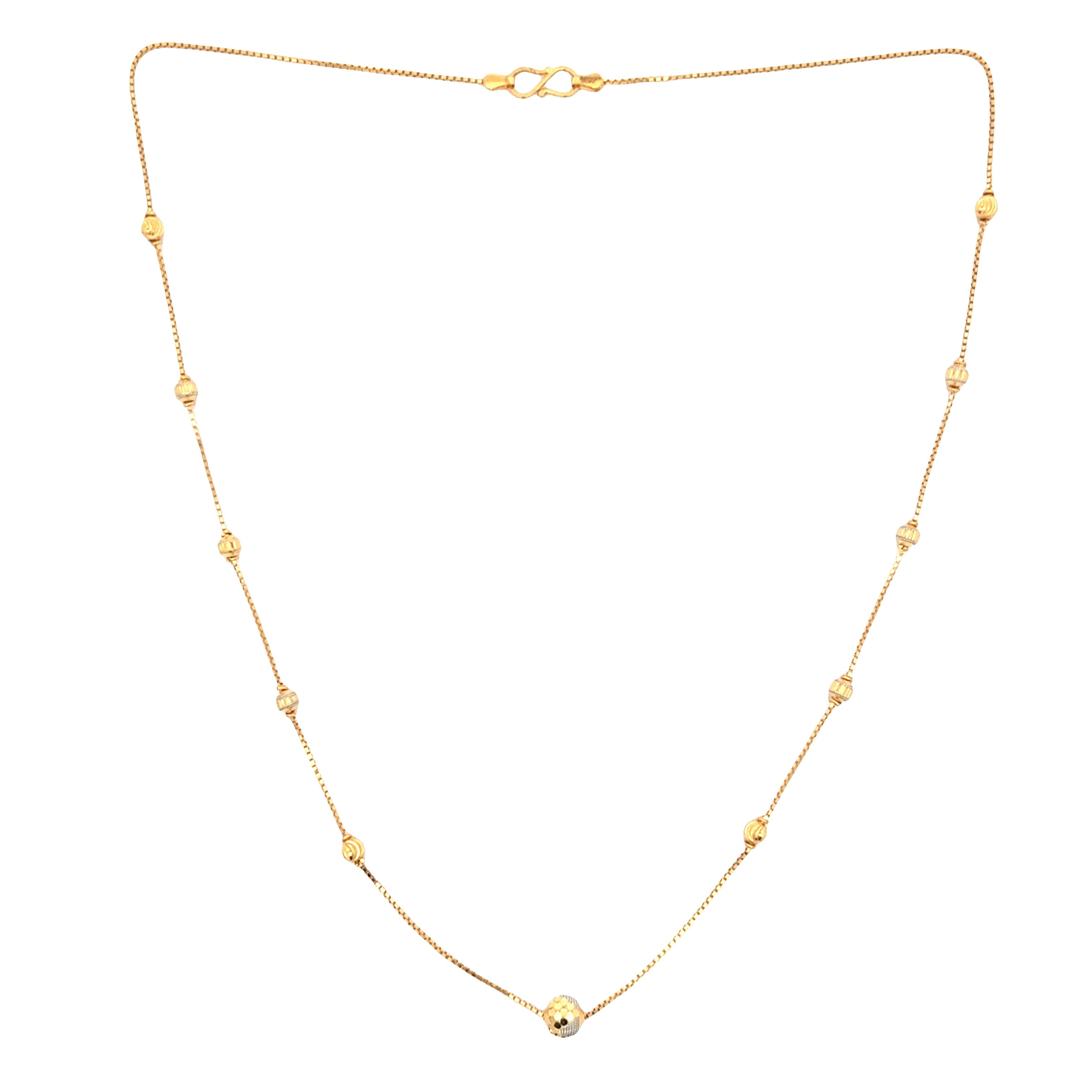 Chic Spheres Gold Chain