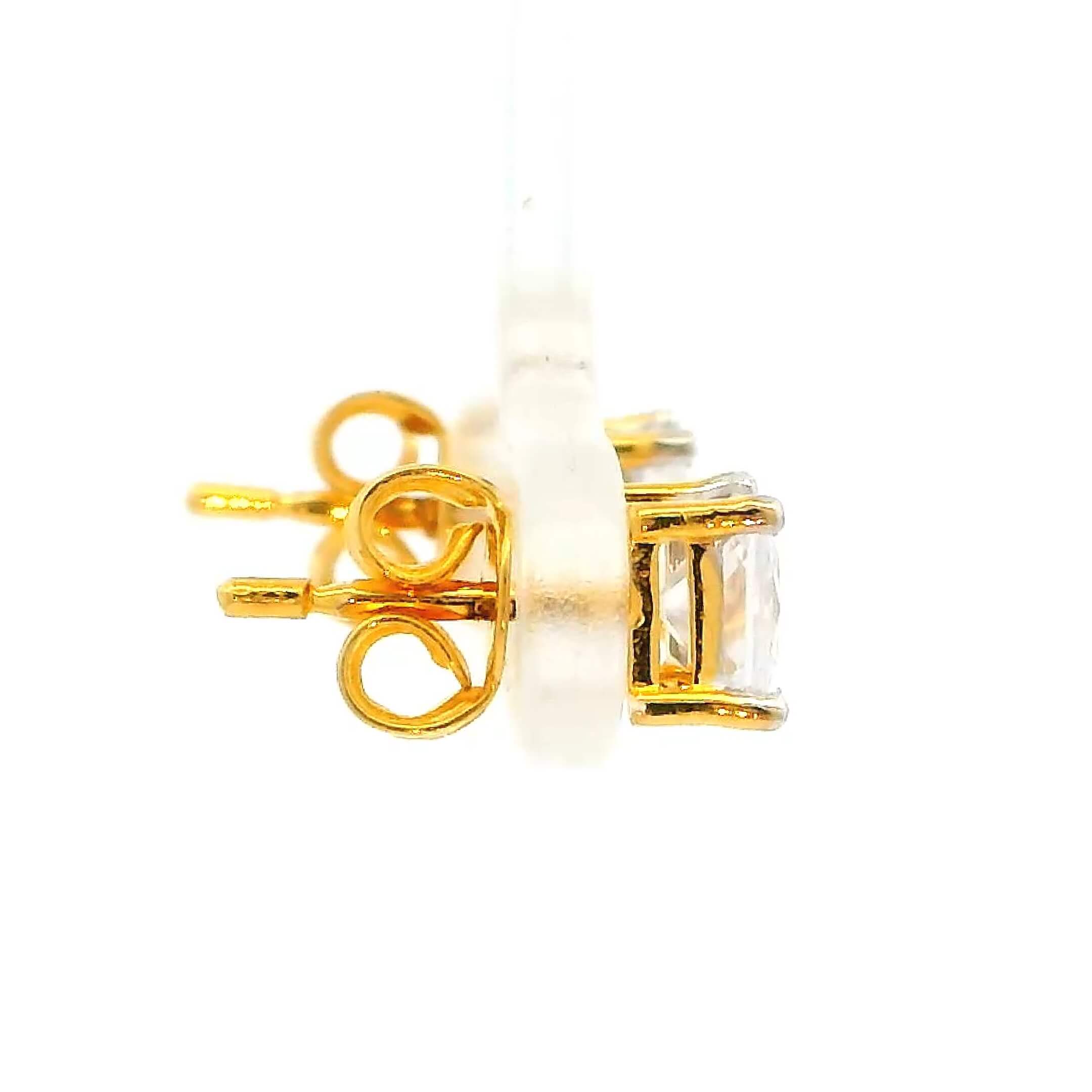 Petite Opulence 18K Women Gold Earrings