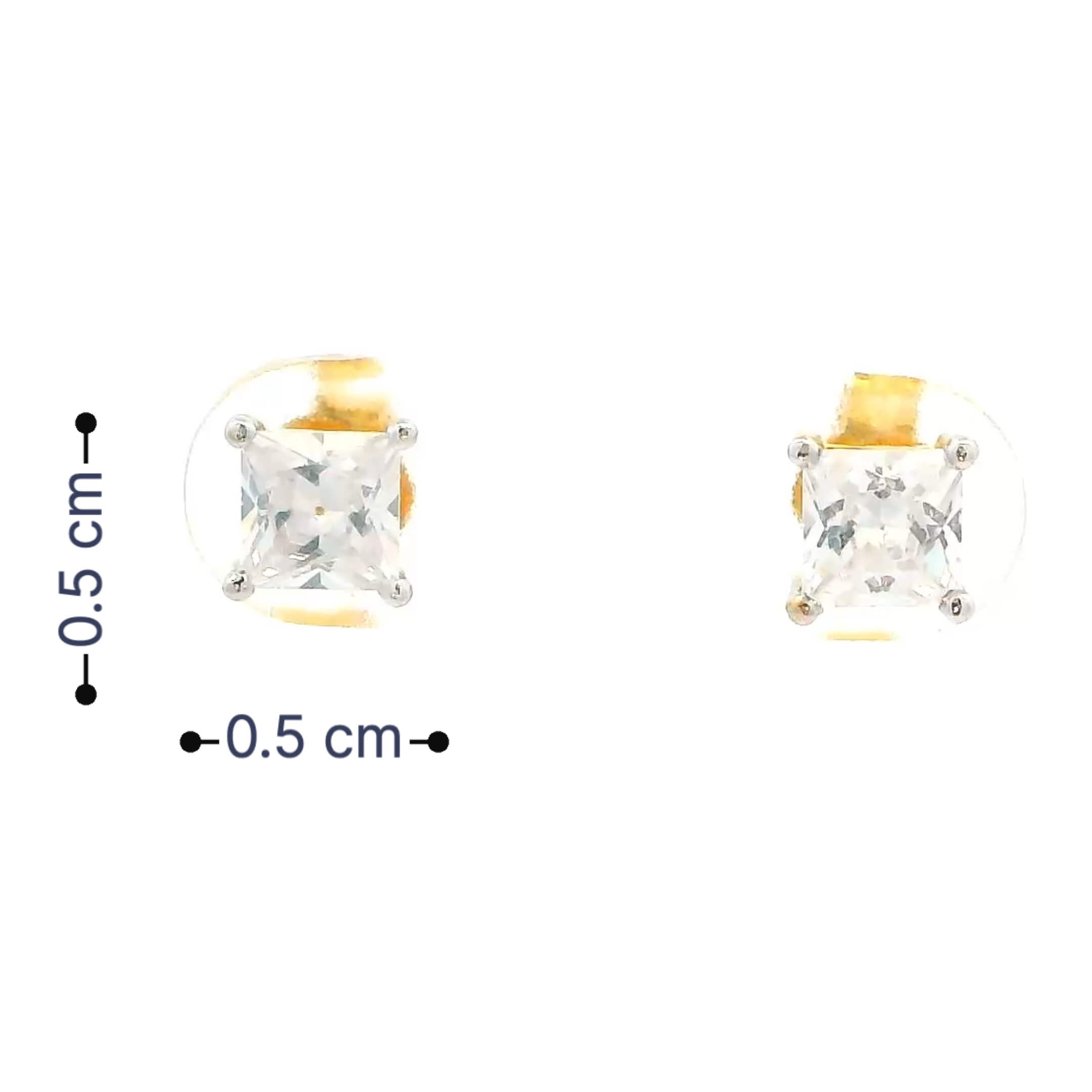 Petite Opulence 18K Women Gold Earrings