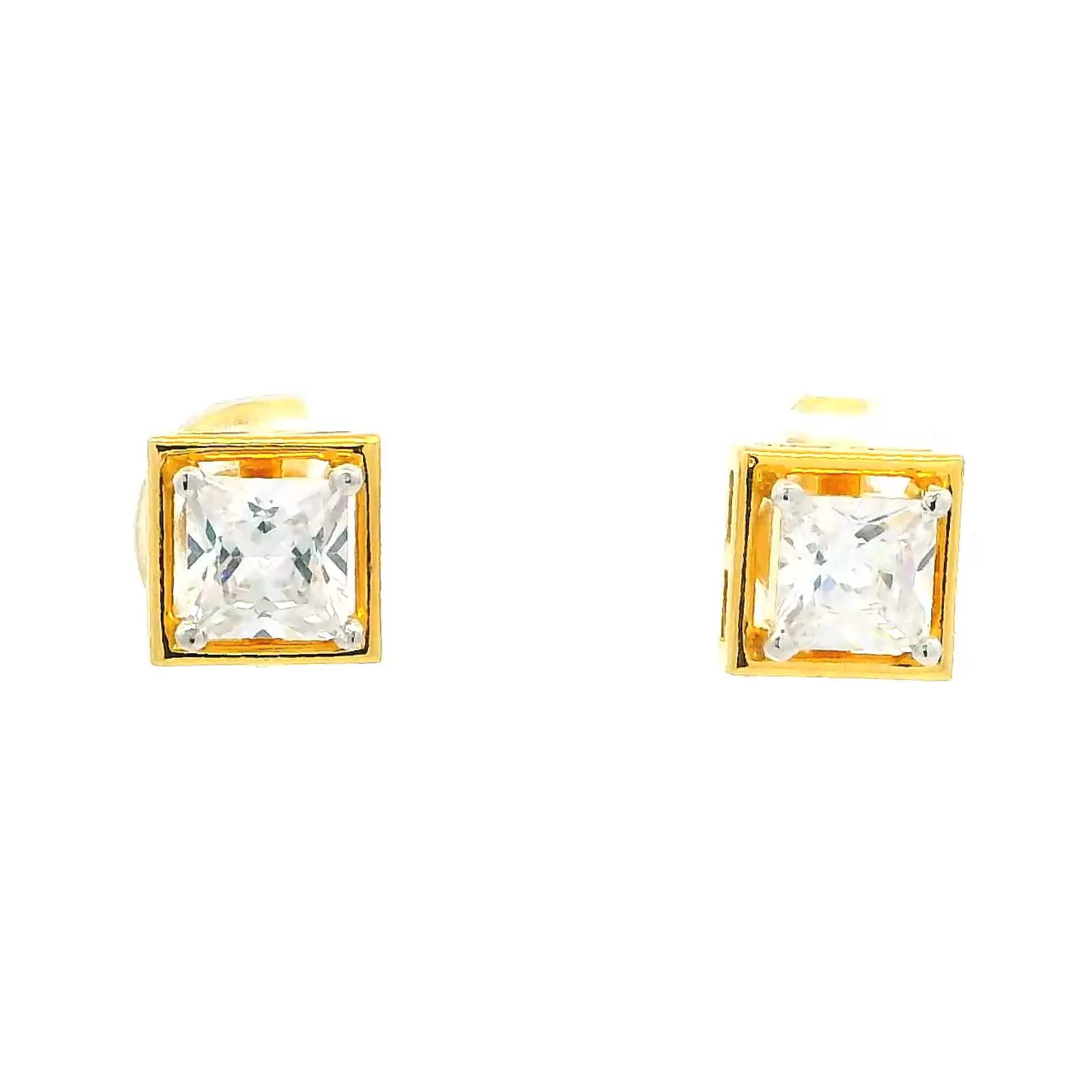 Daily Shine 18K Women Gold Earrings