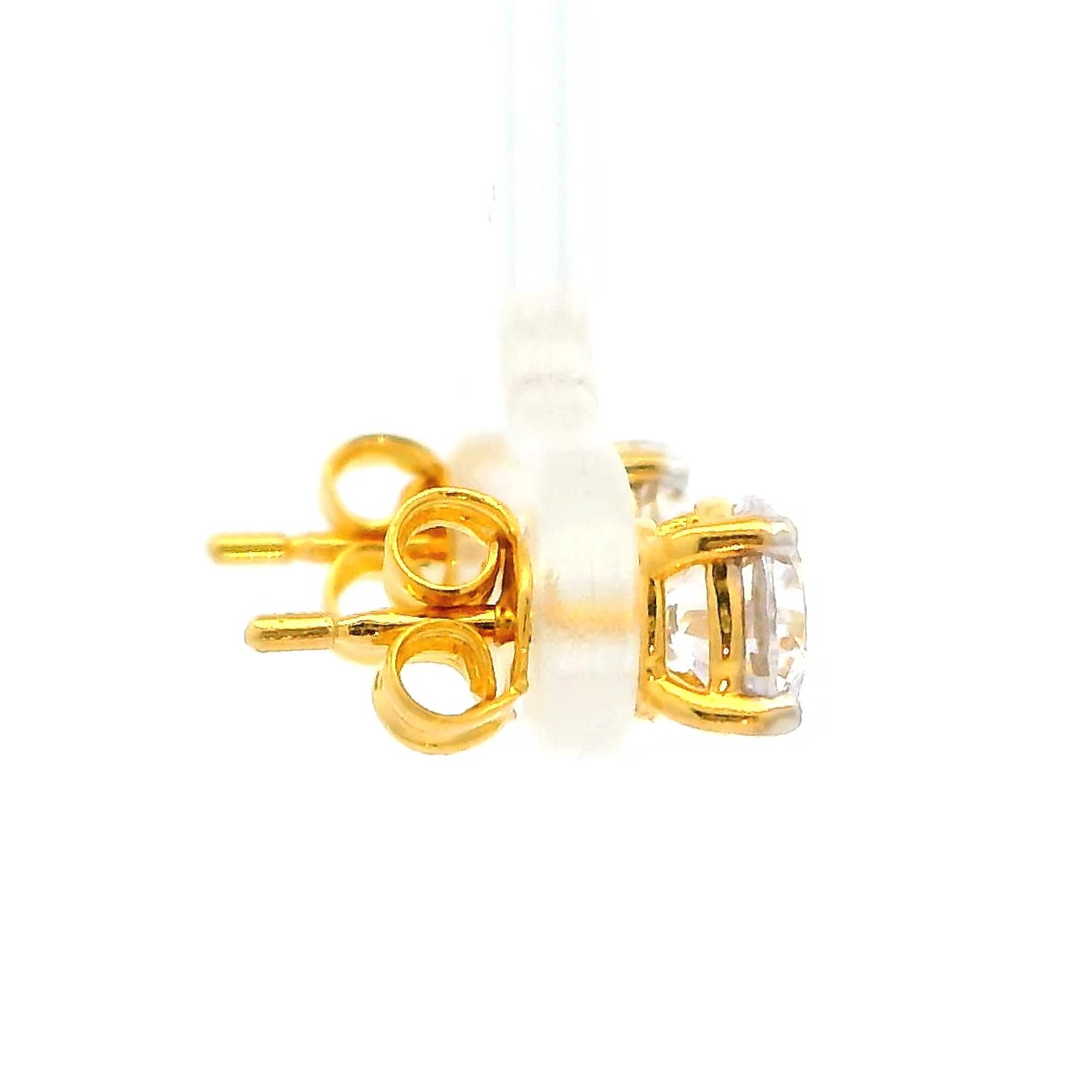 Posh Glow 18K Women Gold Earrings