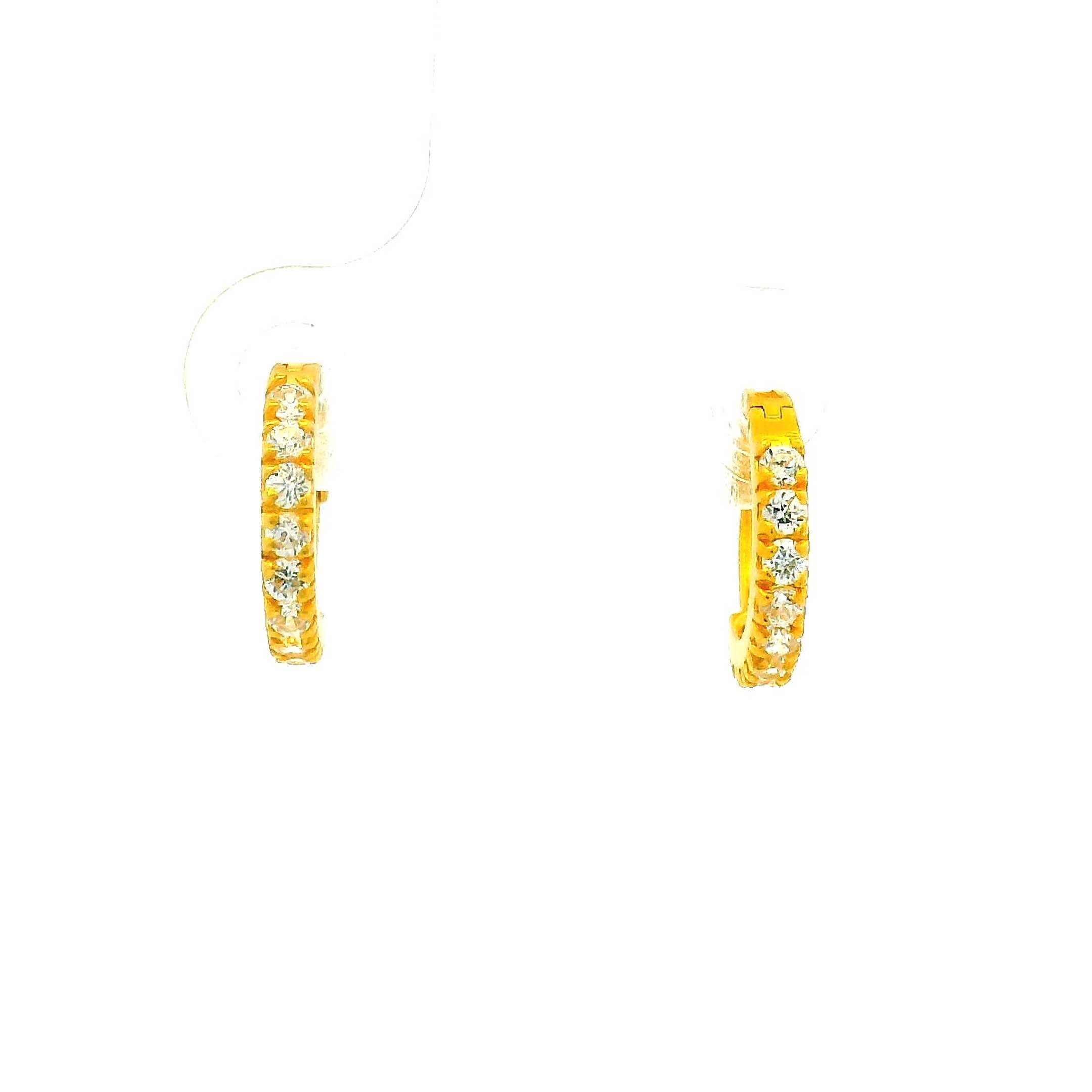 Sleek Shine Gold Earrings for Women