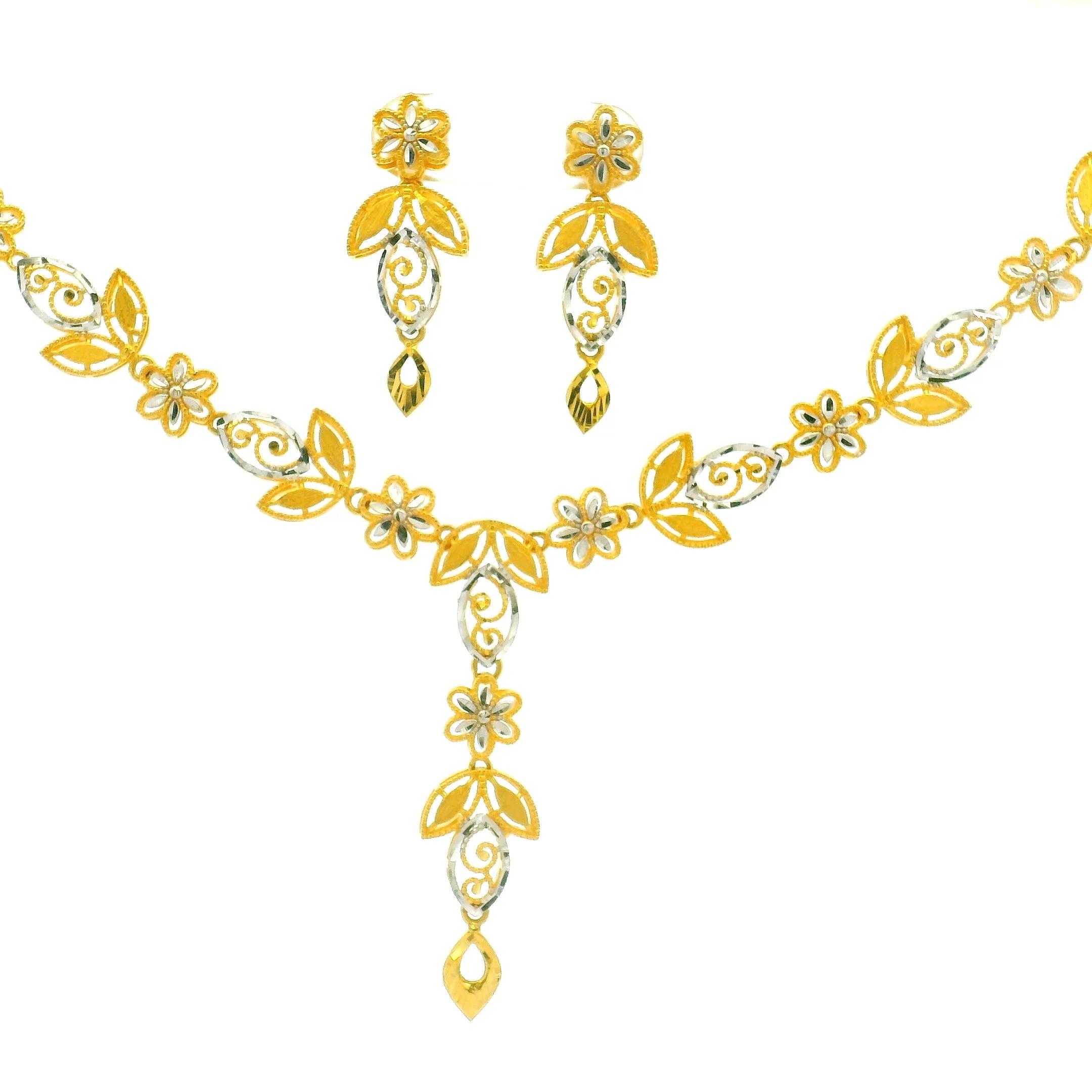 Gold Necklace Set
