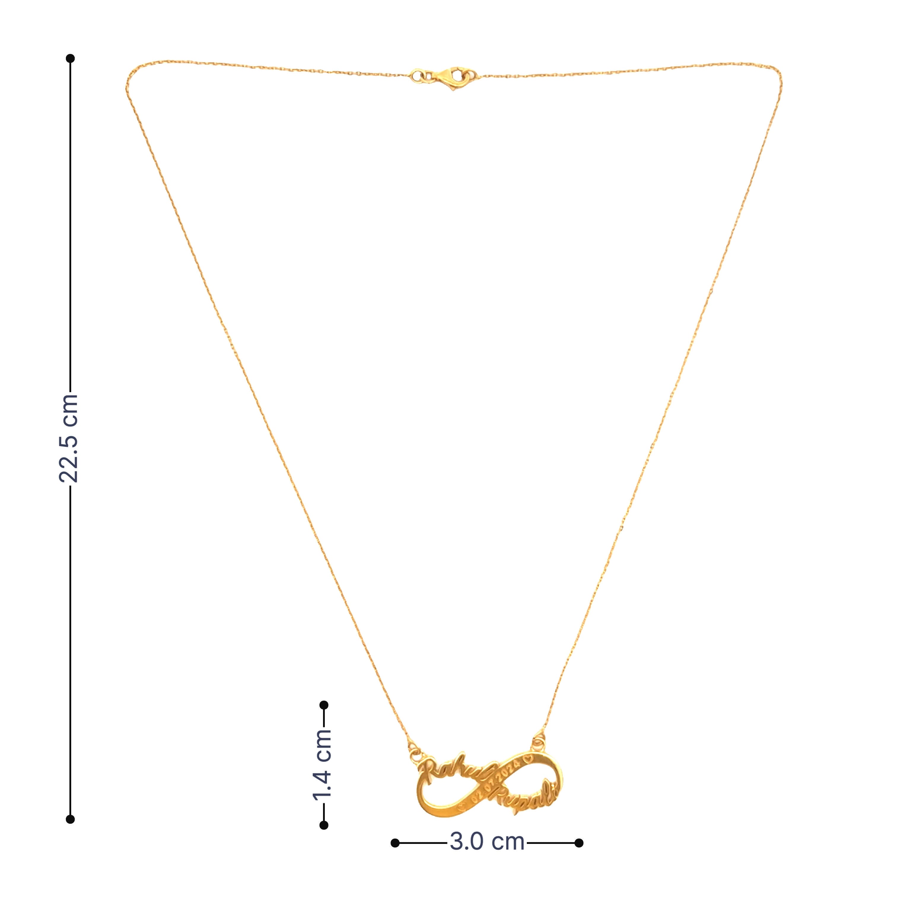 Forever Yours Gold Pendant