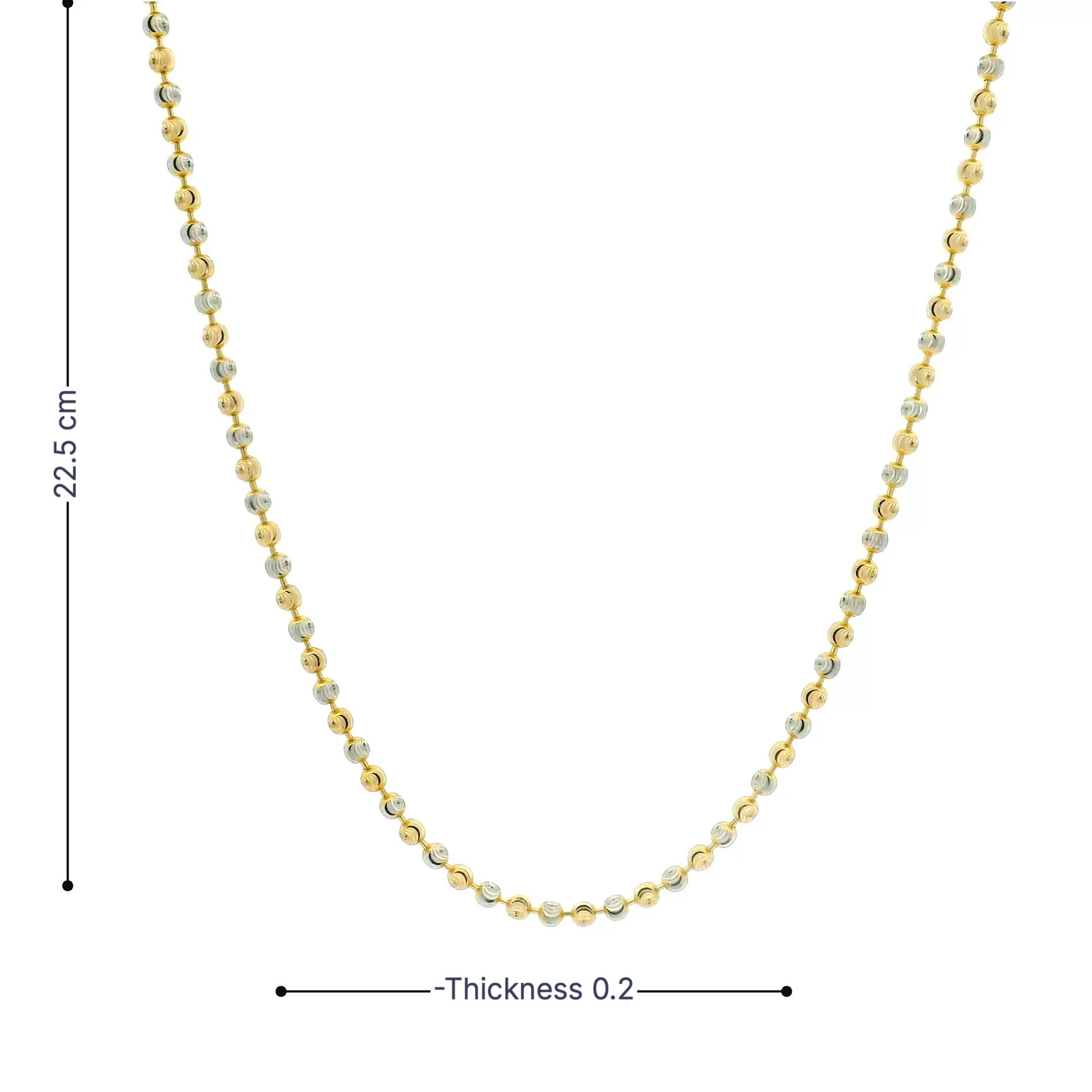 Soft Charm Gold Chain for Women