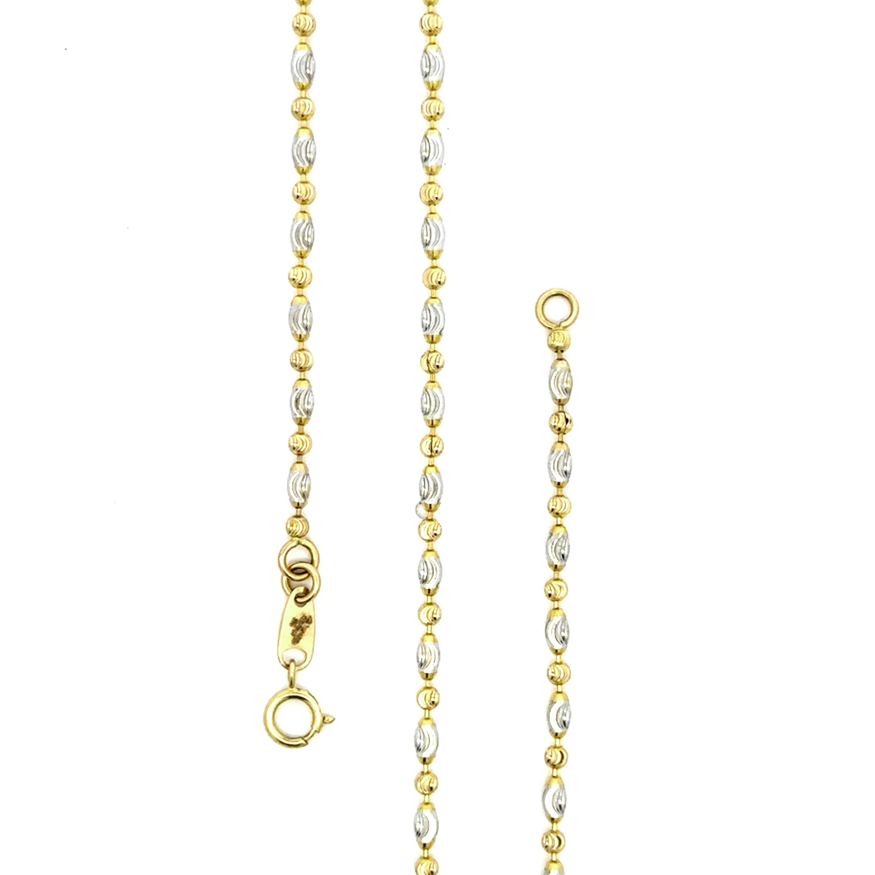 Delicate Glimmer Gold Chain for Women