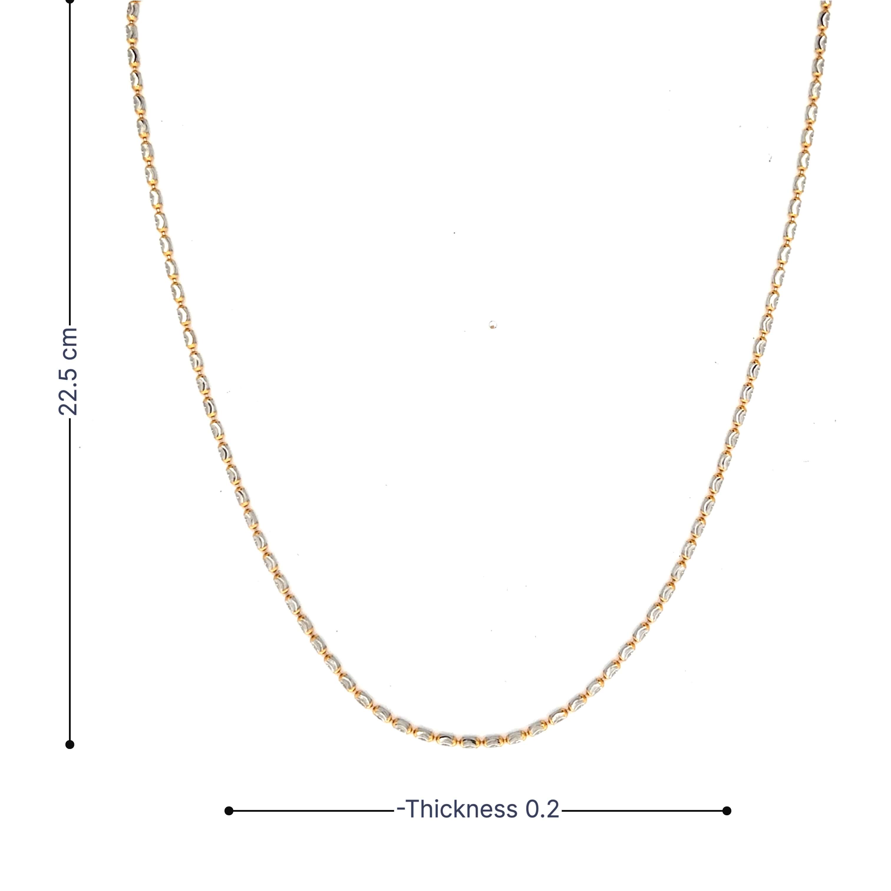 Effortless Glow Gold Chain for Women