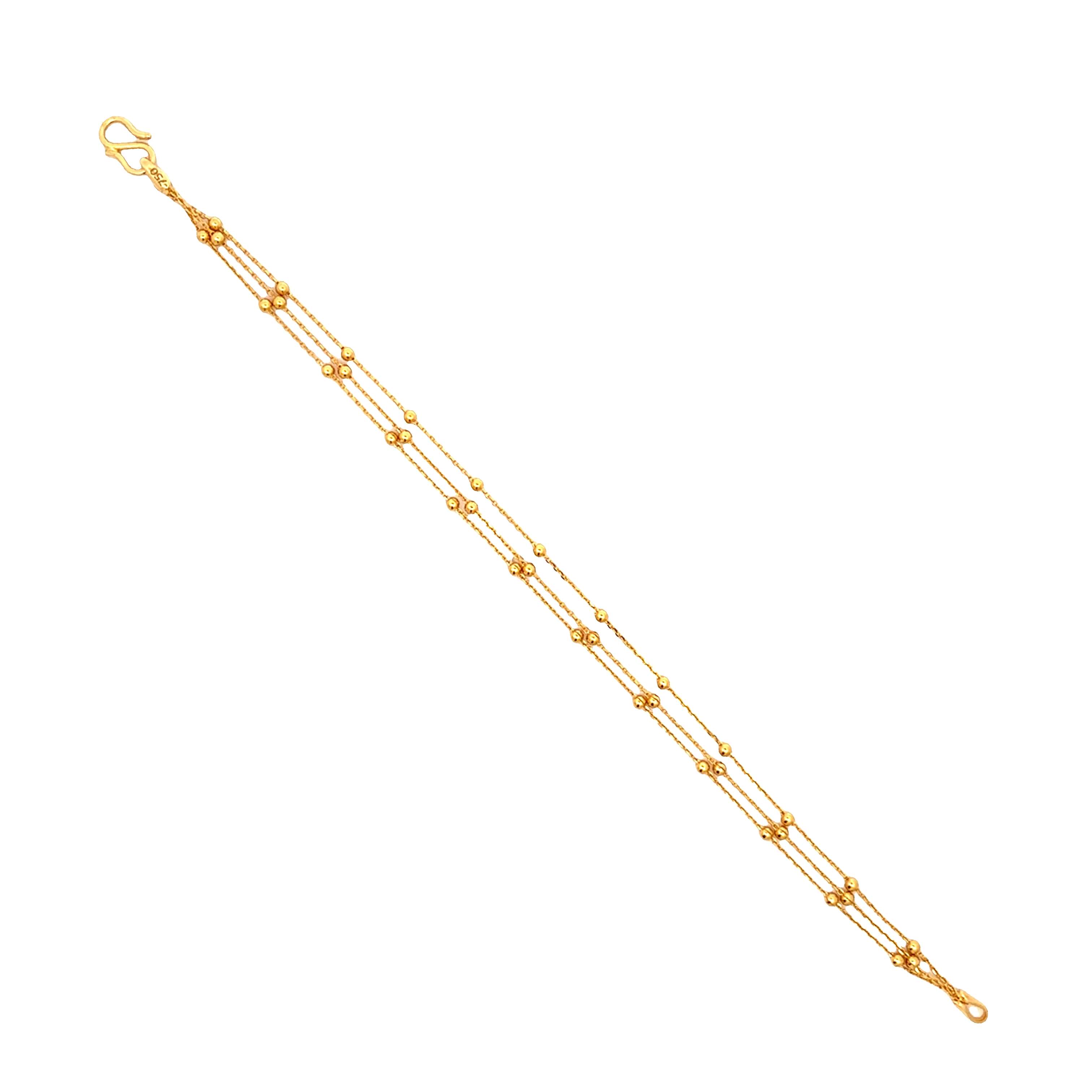 Delicate Charm Gold Bracelet for Women