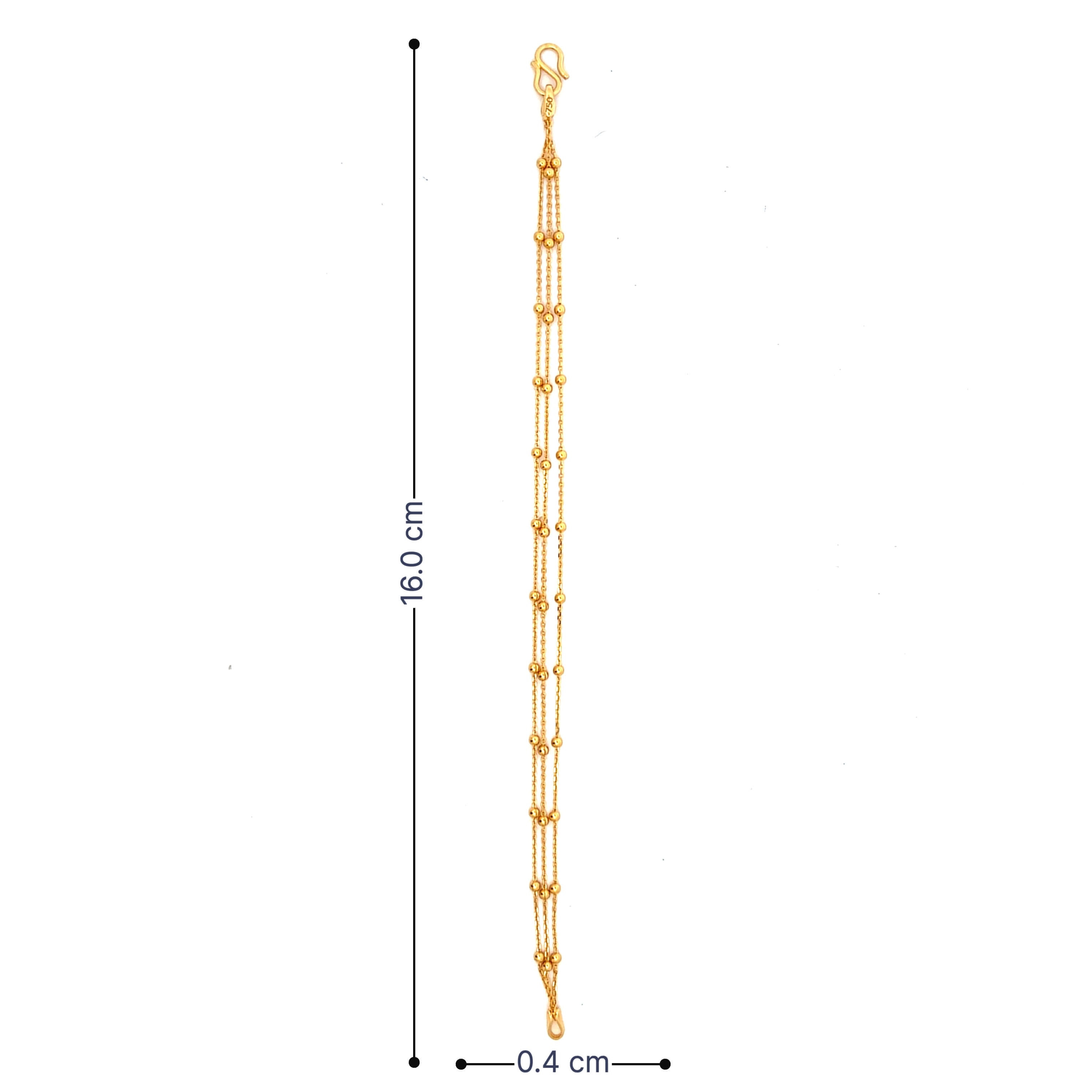 Delicate Charm Gold Bracelet for Women