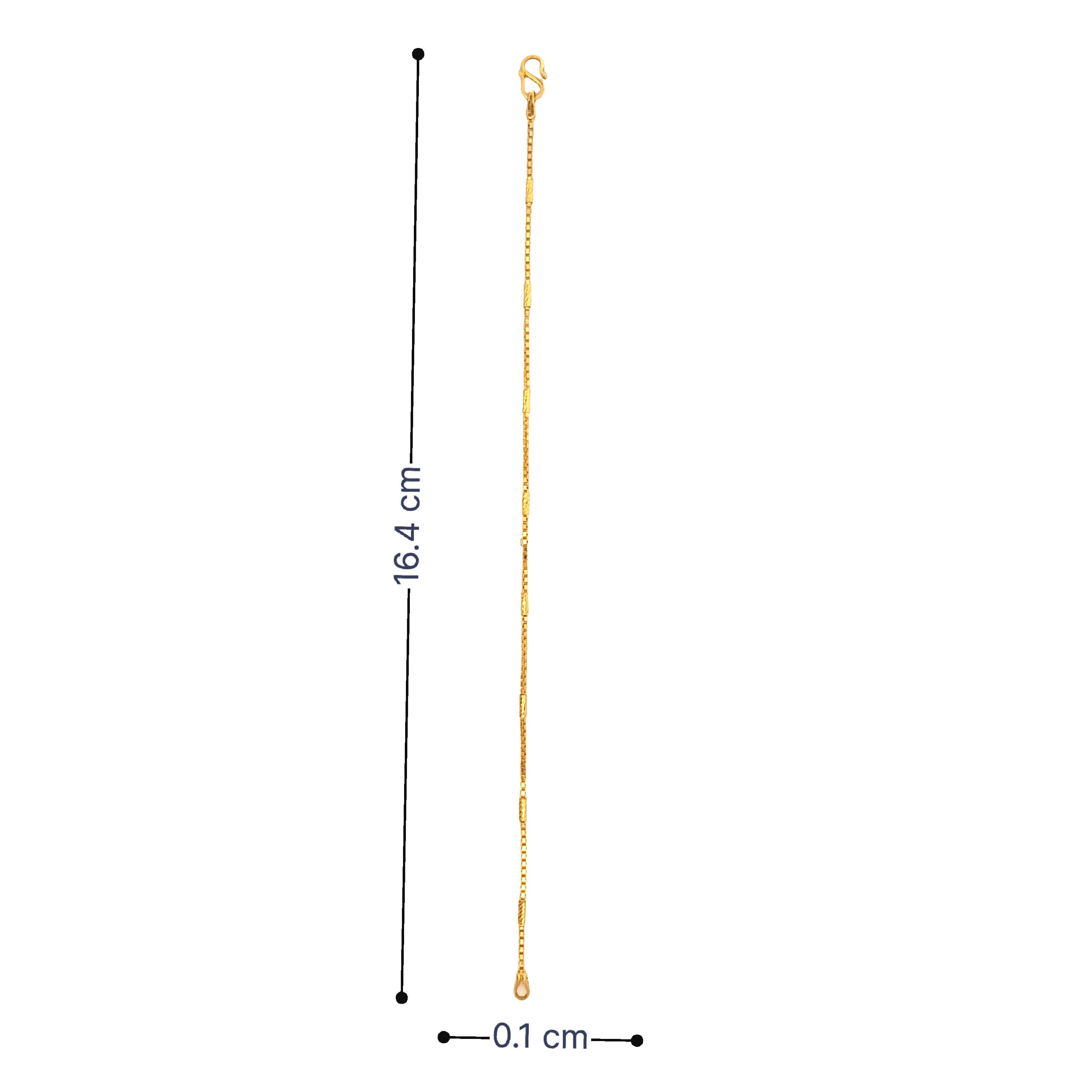 Gracile Glow Gold Bracelet for Women