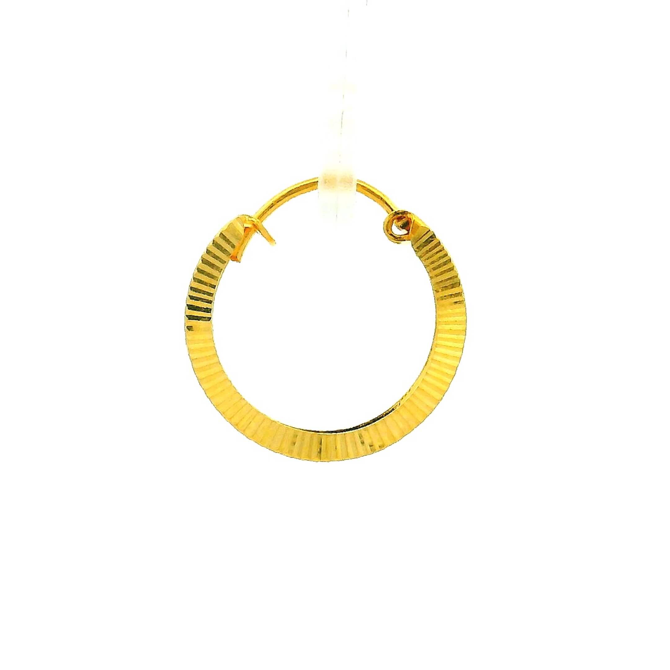 Glorious Lustre Gold Hoops