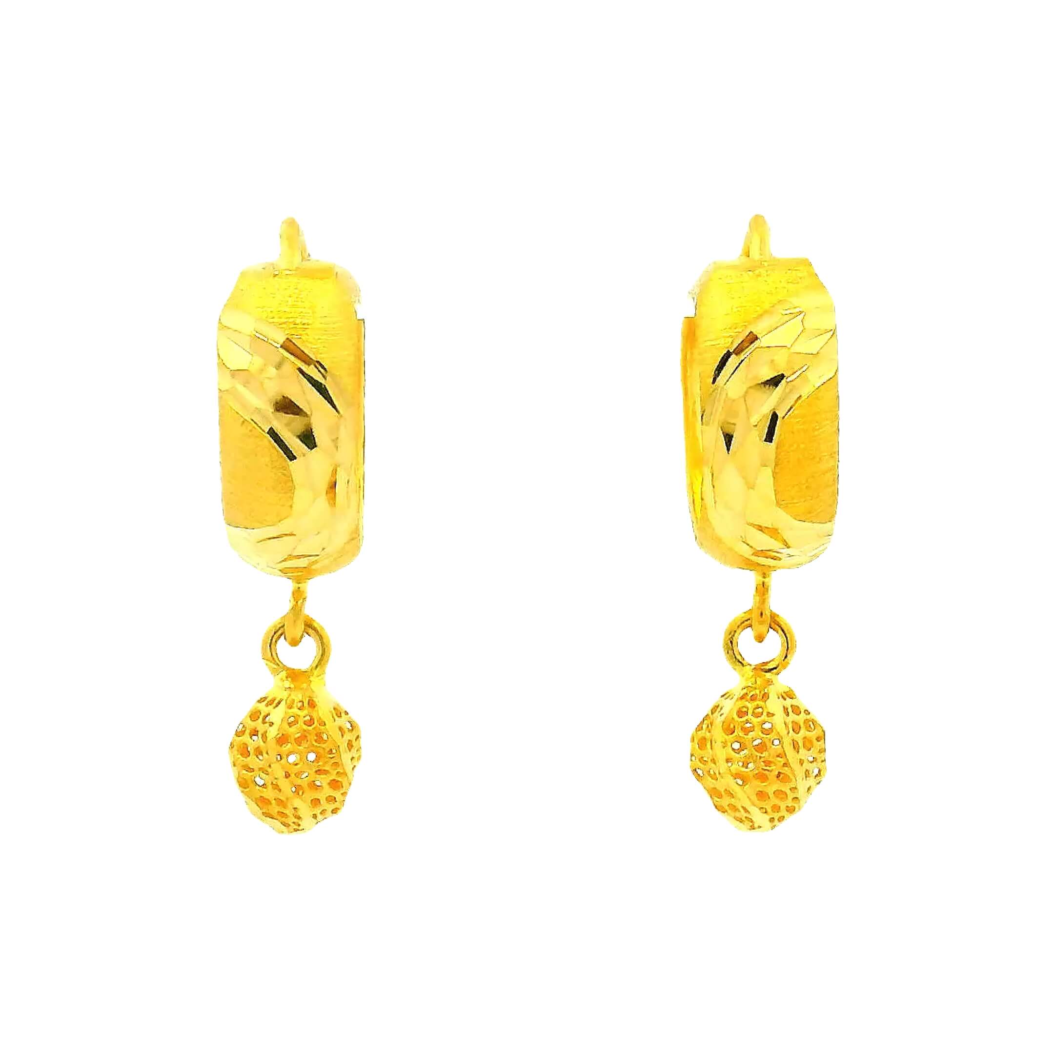 Classic Whisper Gold Hoops