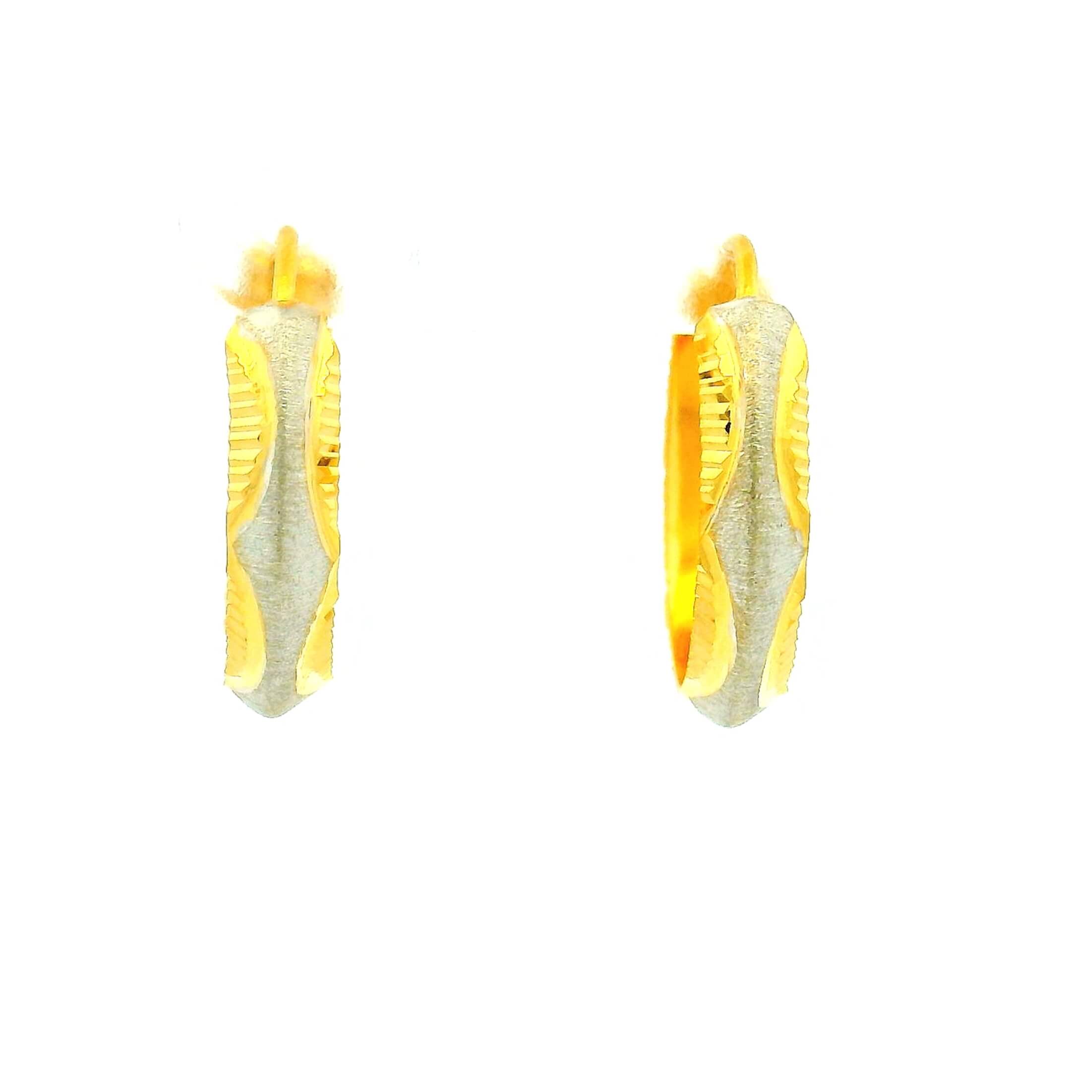 Tiny Spark Gold Hoops