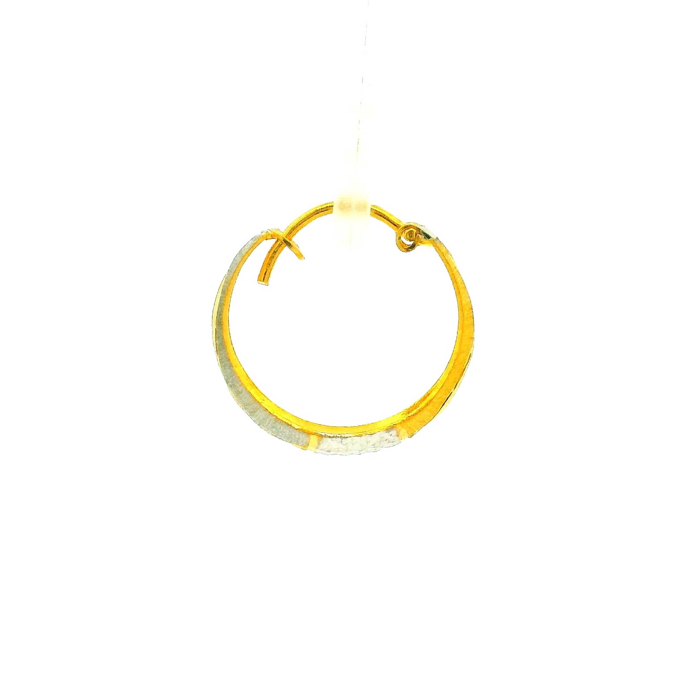 Modern Glam Gold Hoops