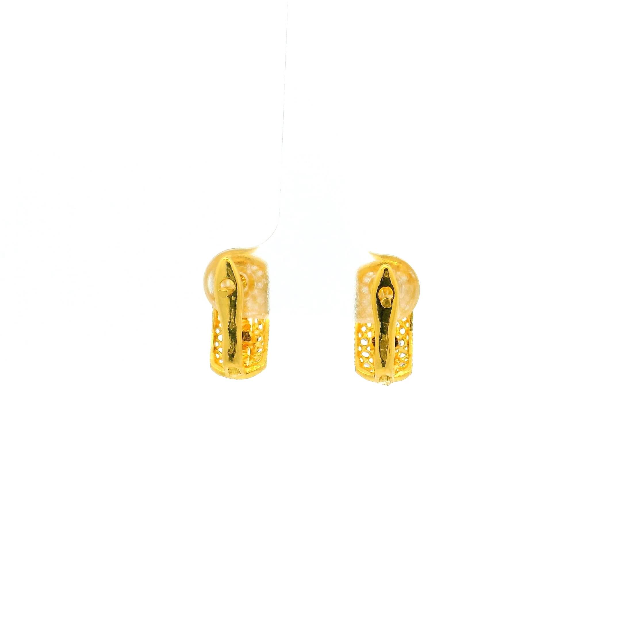 Exalted Shine Gold Hoops
