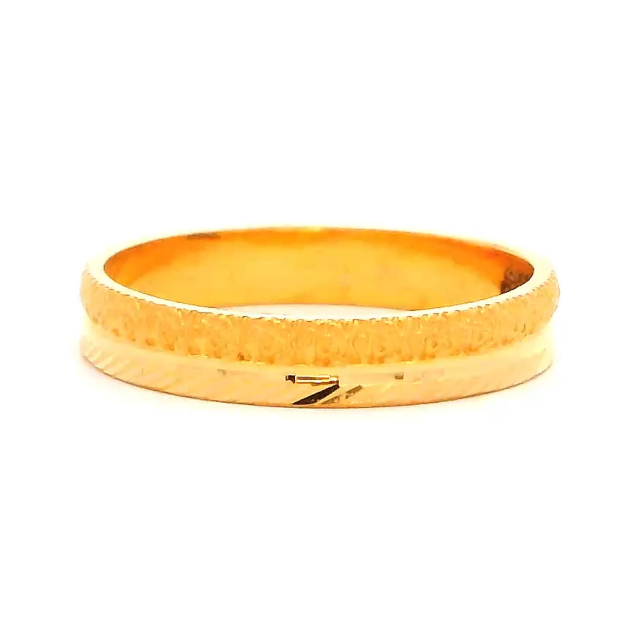 Quiet Spark Gold Ring