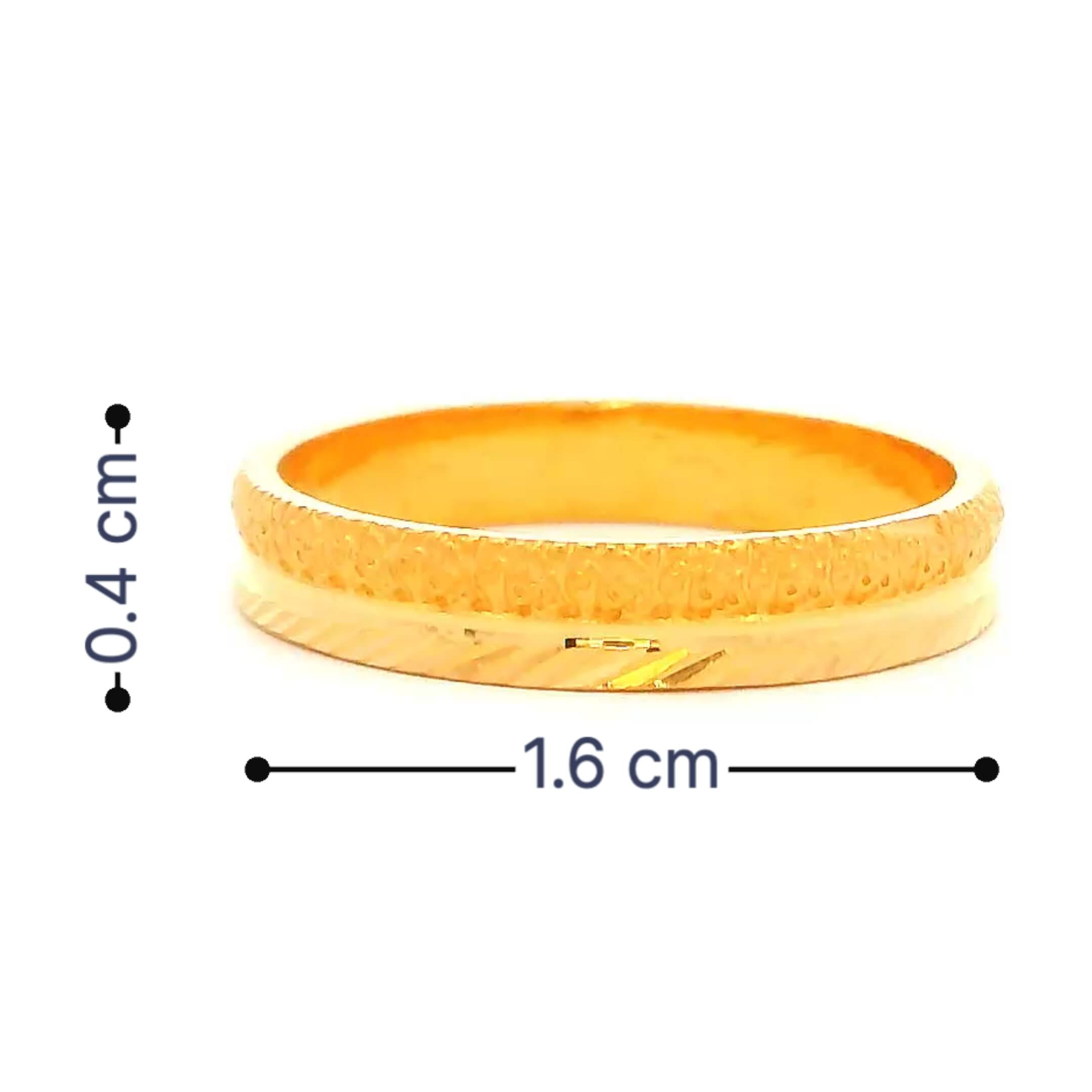 Quiet Spark Gold Ring