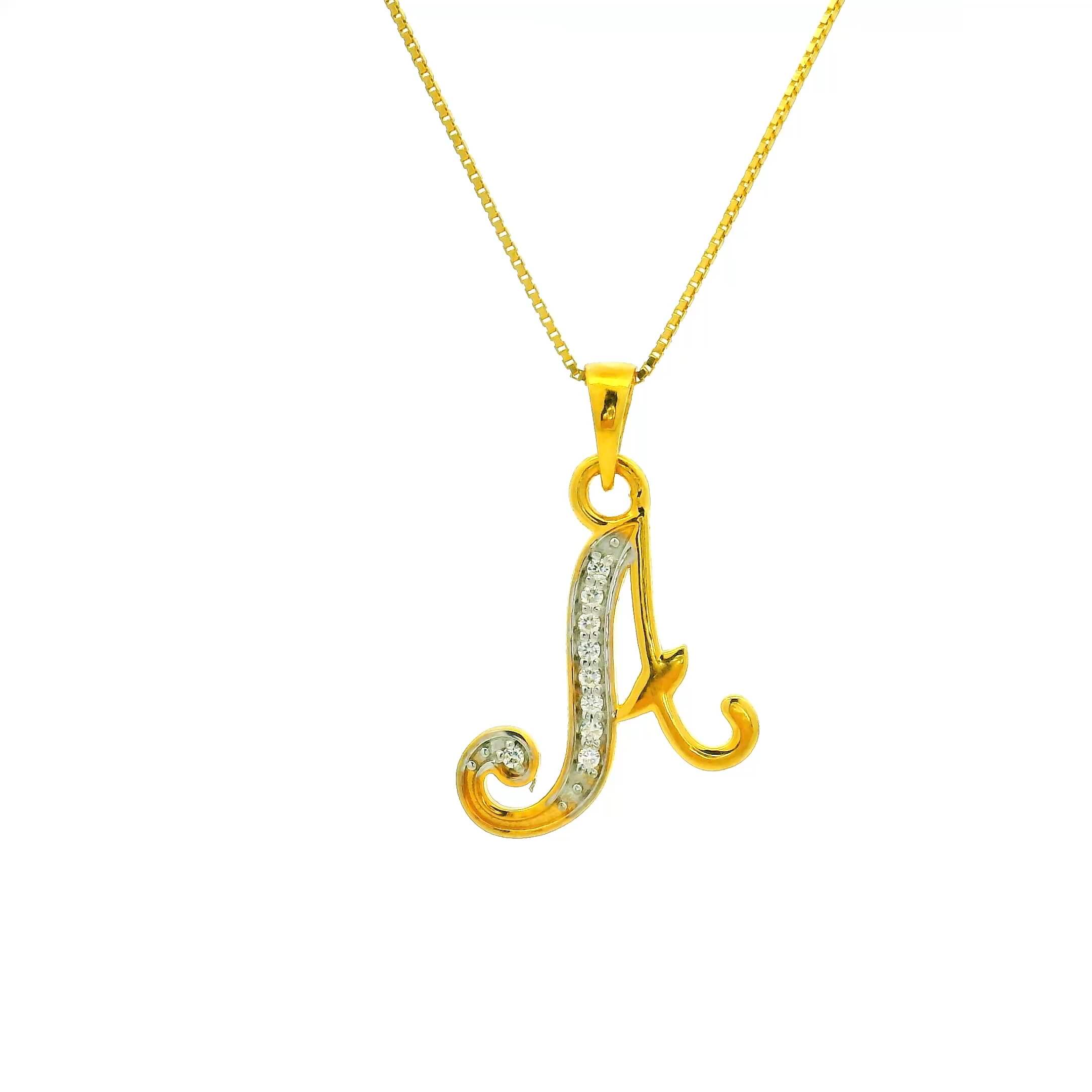 Alluring and Luxurious Gold Pendant for Women