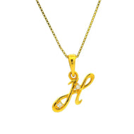 Harmonious Gleam Gold Pendant