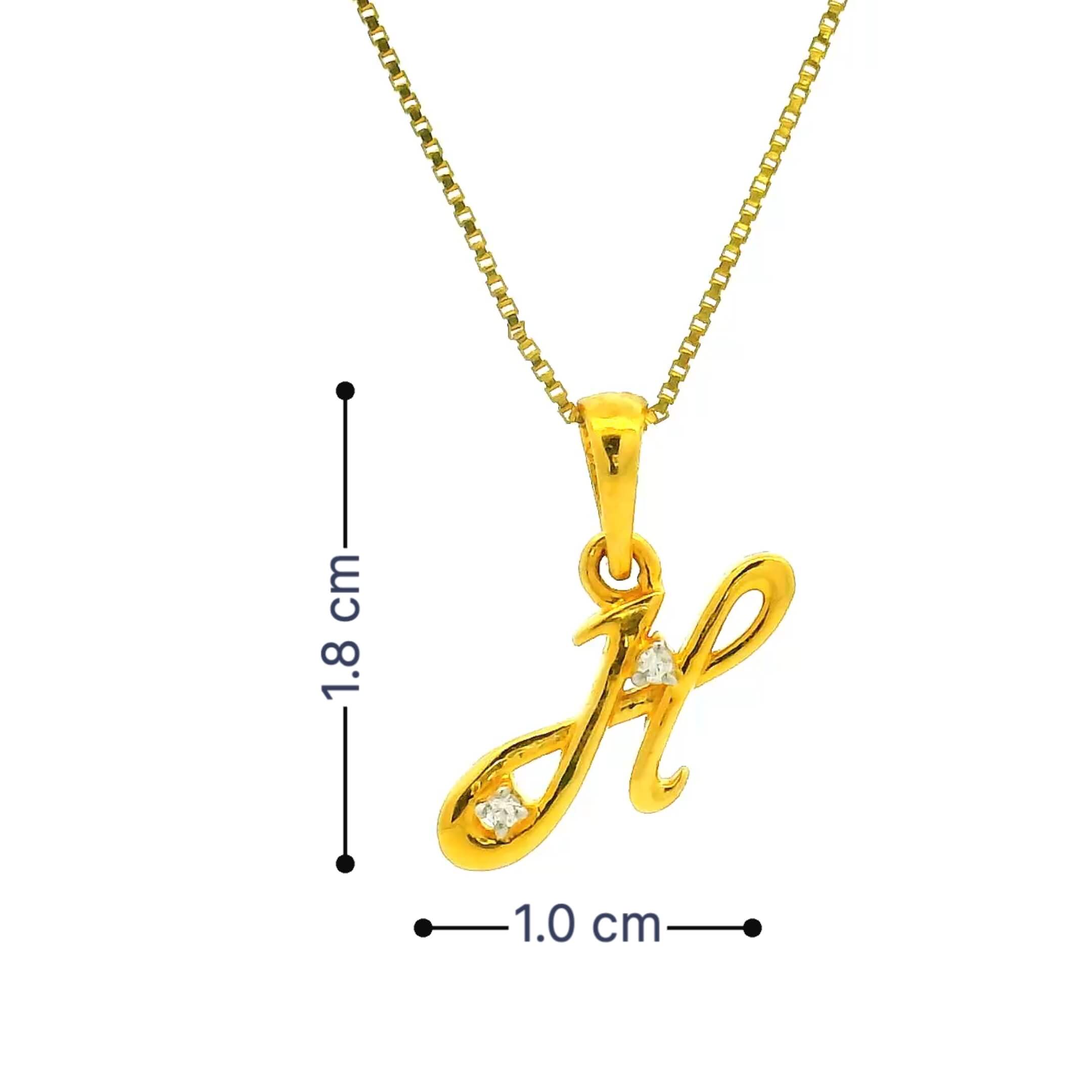 Harmonious Gleam Gold Pendant