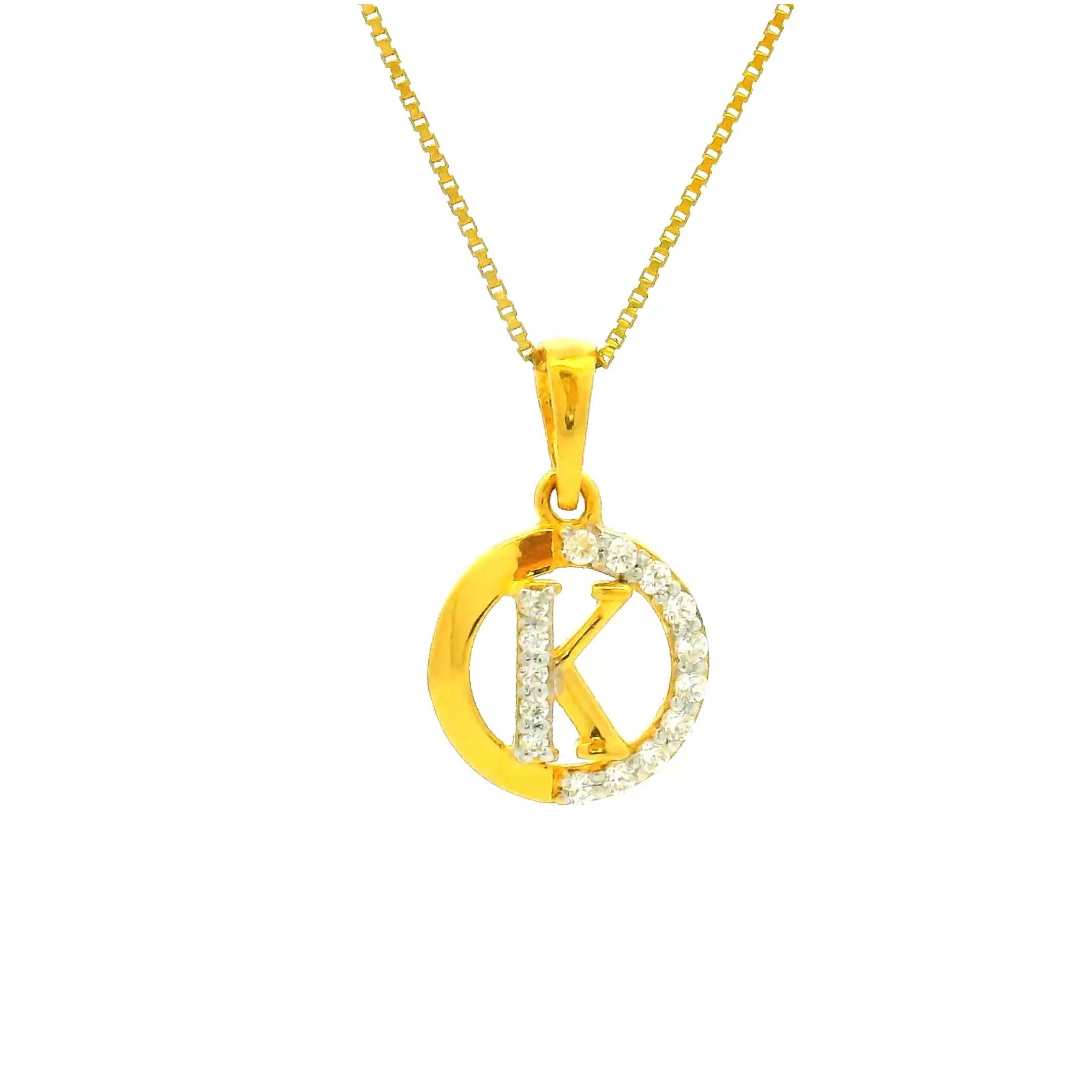 Stunning Grace Gold Pendant for Women