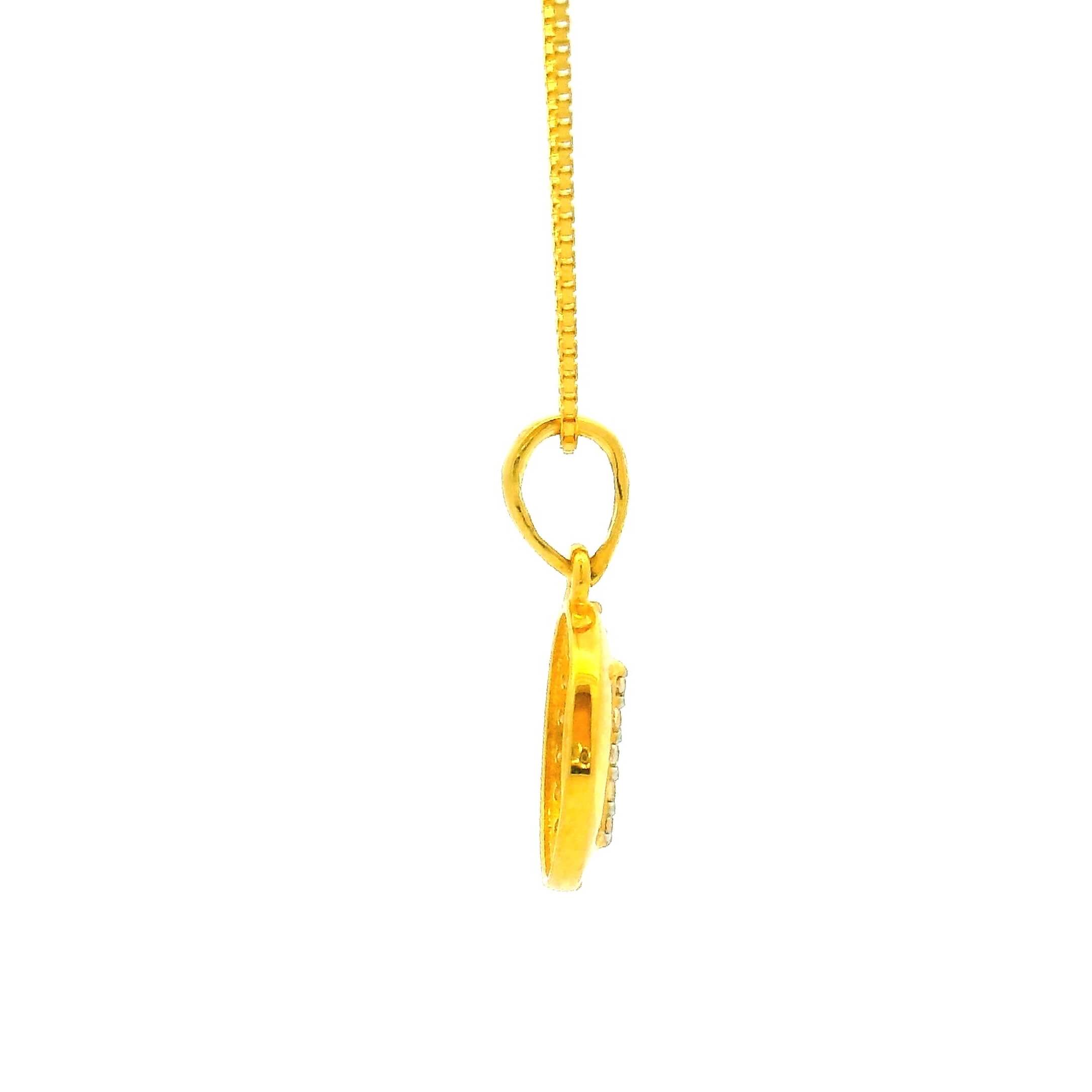 Stunning Grace Gold Pendant for Women