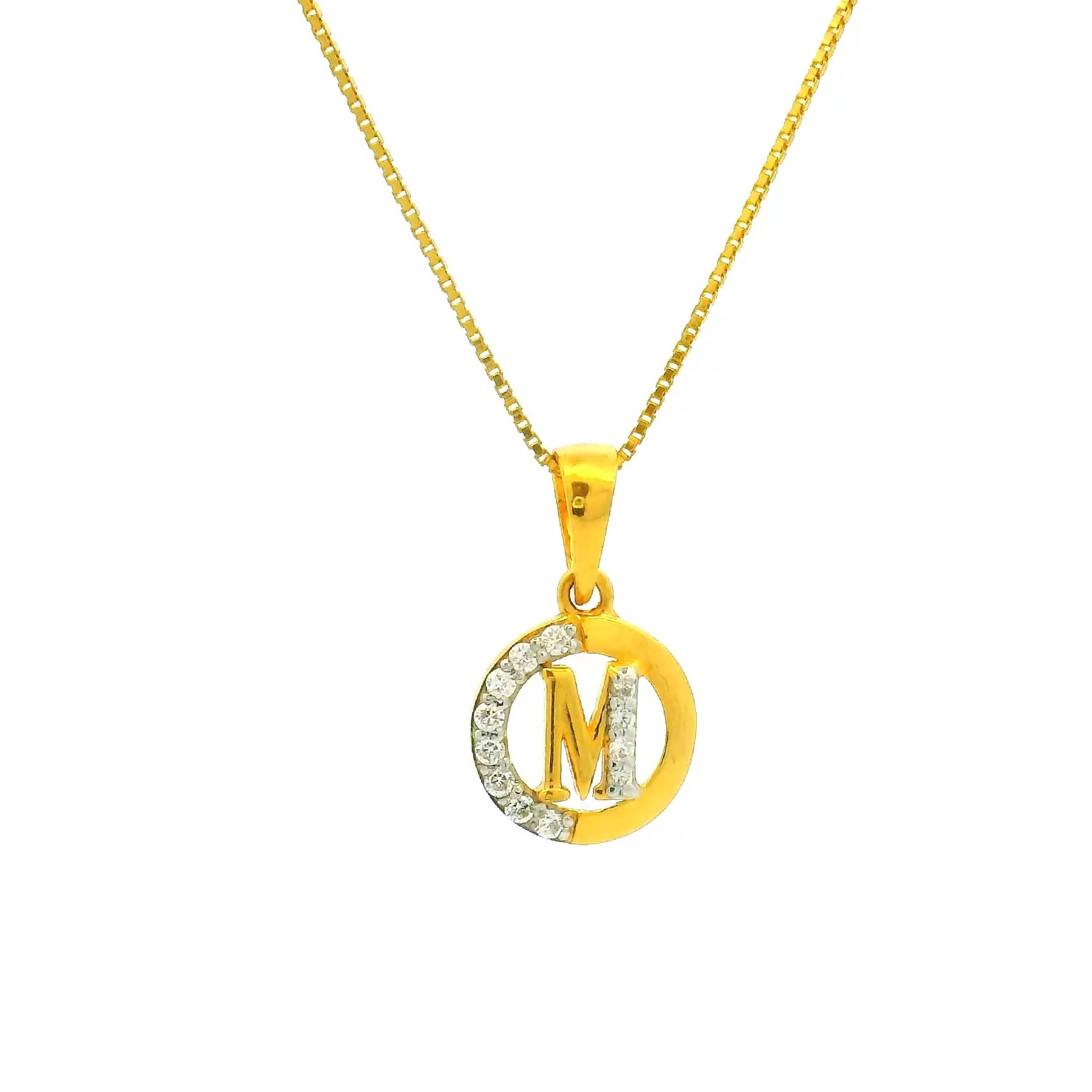 Luxurious Grace Gold Pendant for Women