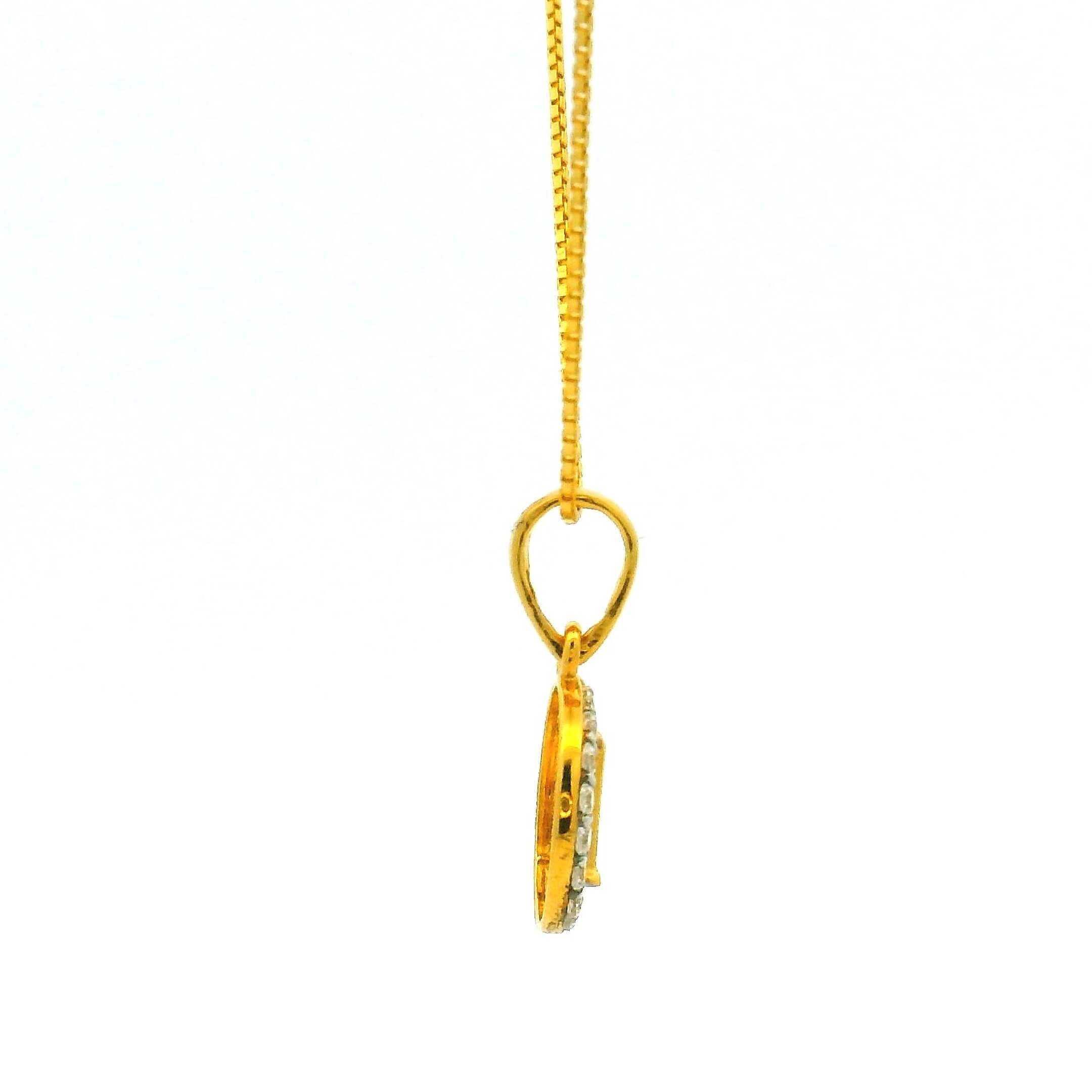 Luxurious Grace Gold Pendant for Women