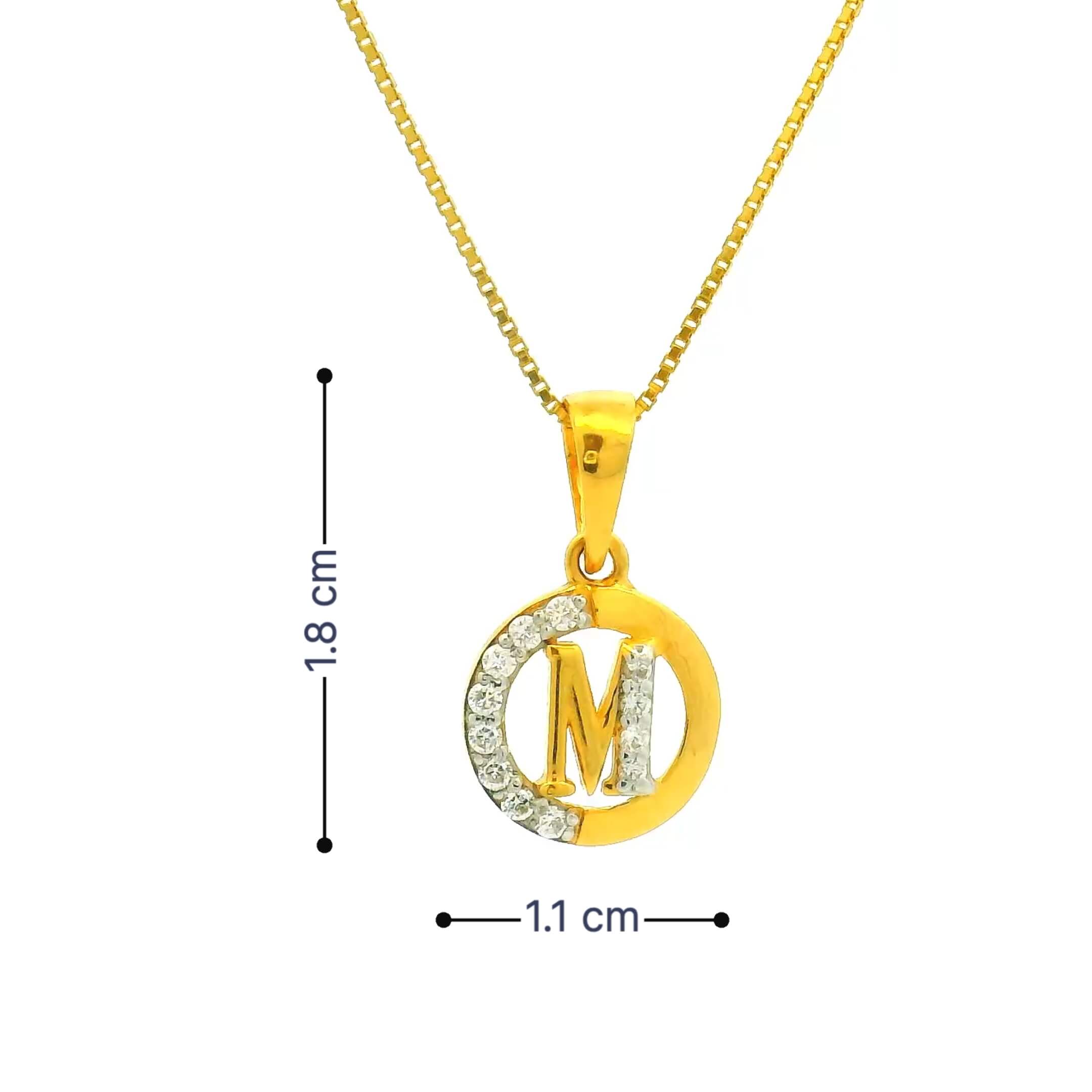 Luxurious Grace Gold Pendant for Women