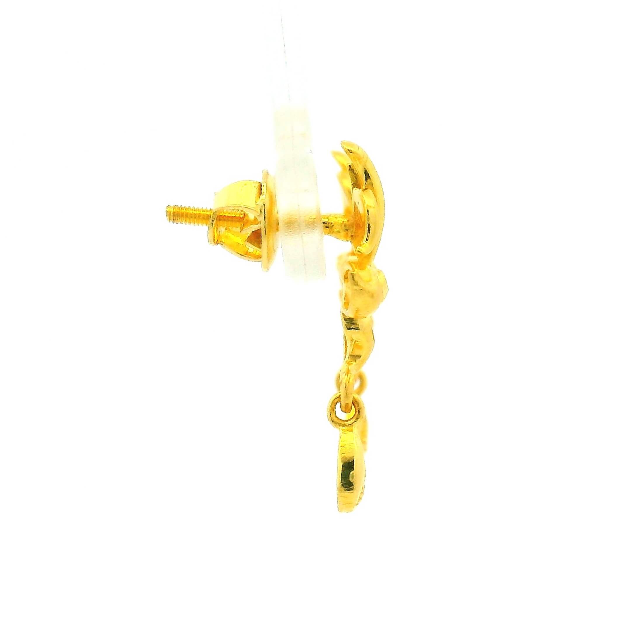 Garden Whisper Gold Necklace Set