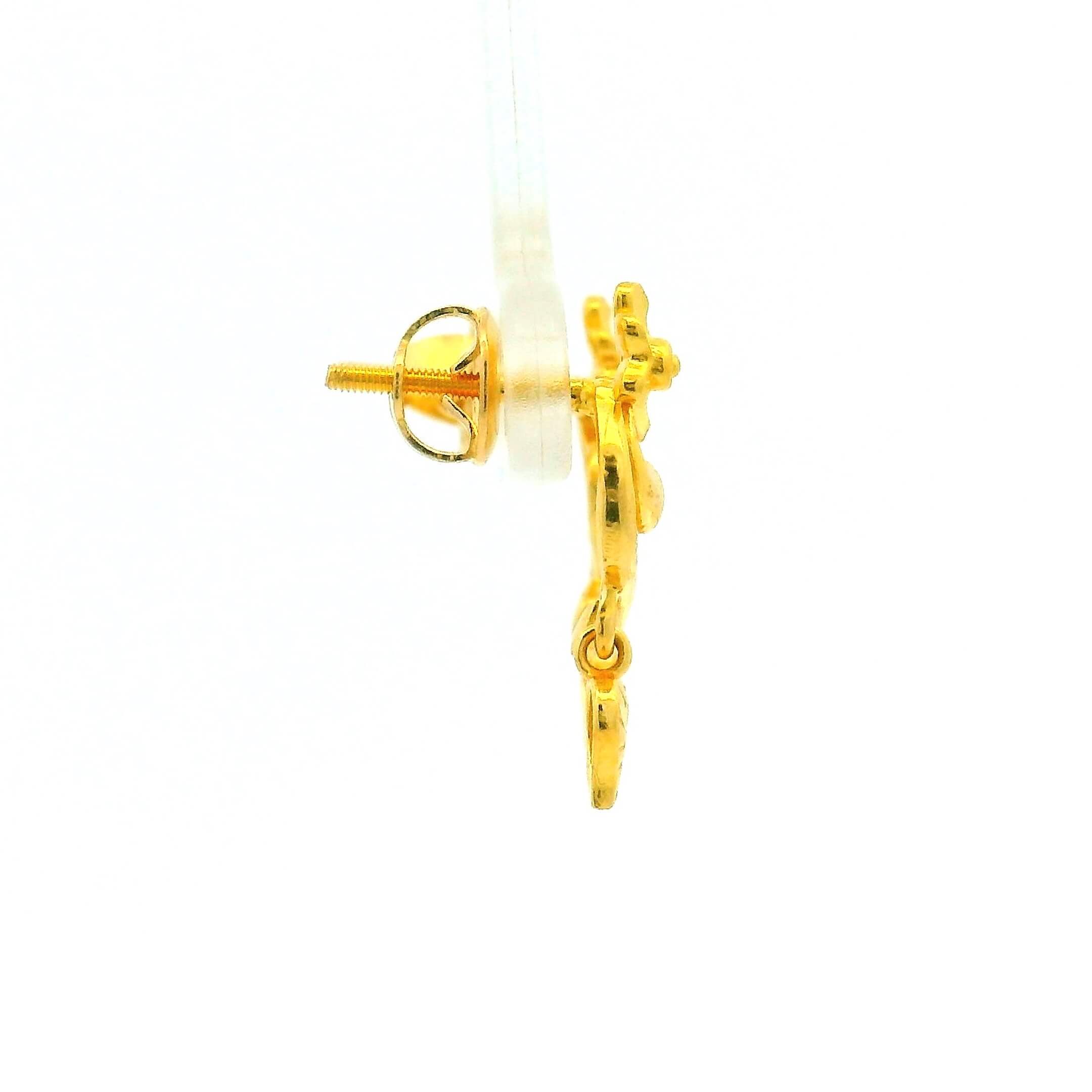Rosy Magic Gold Necklace Set