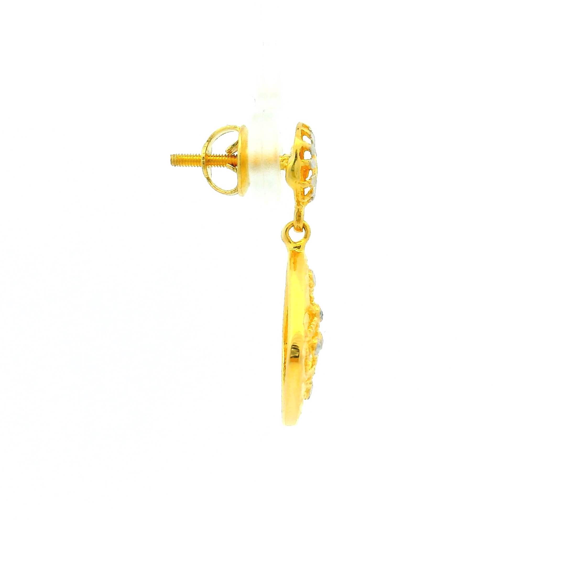 Geometric Glam Gold Necklace Set