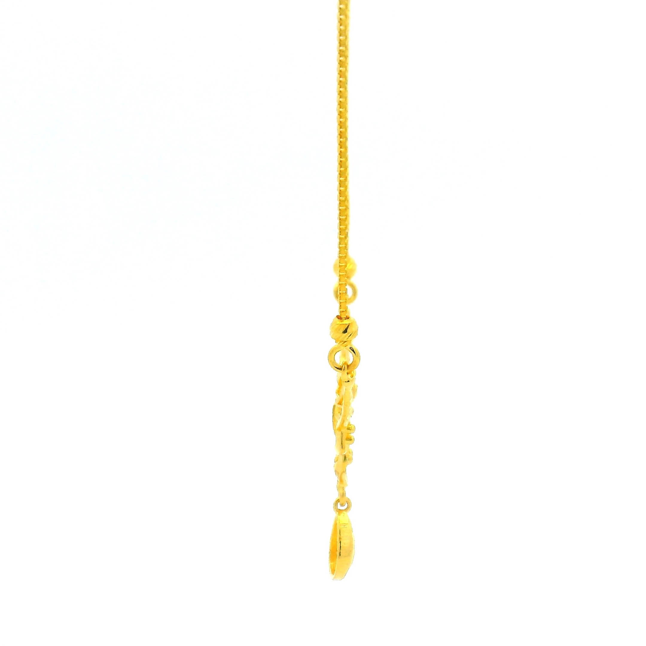 Whimsy Daisy Gold Necklace Set