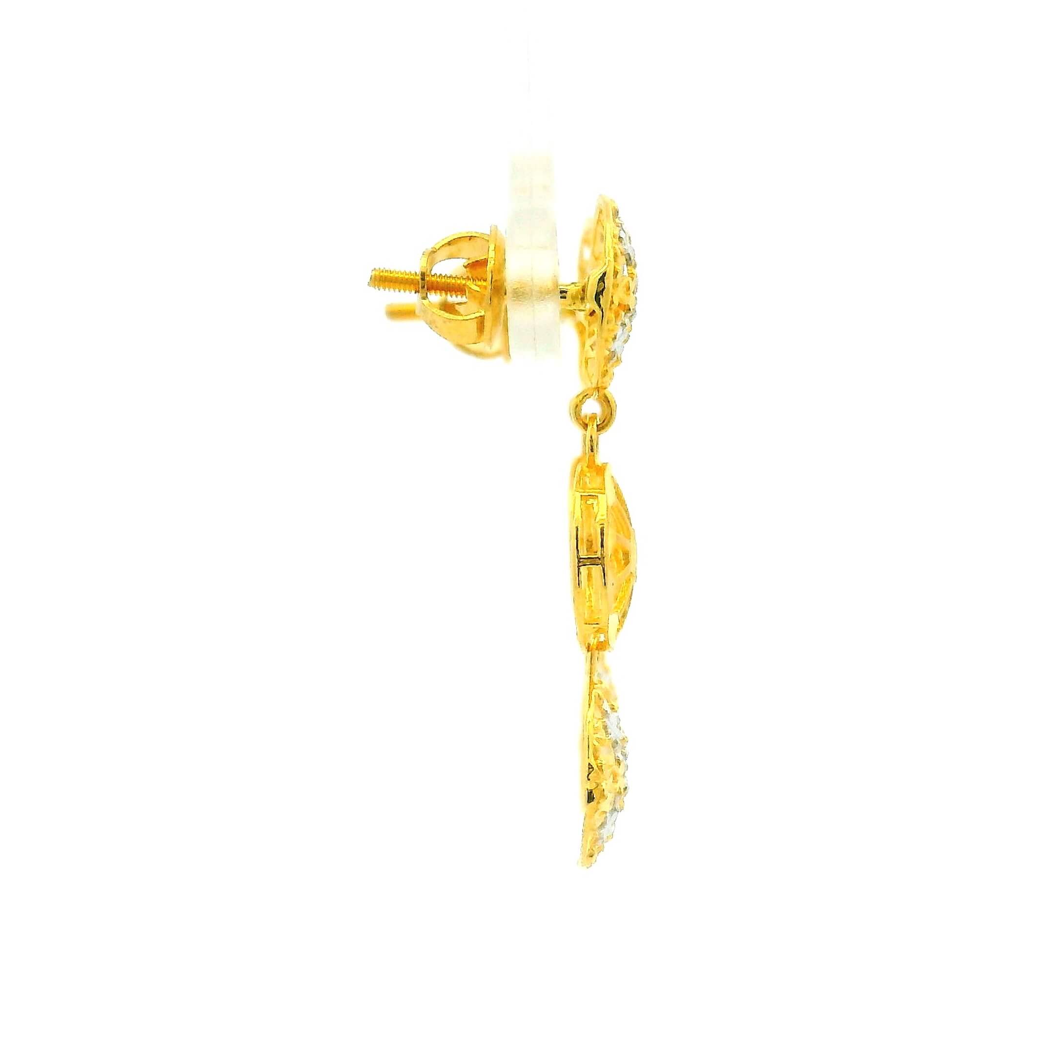 Evening Elegance Gold Necklace Set