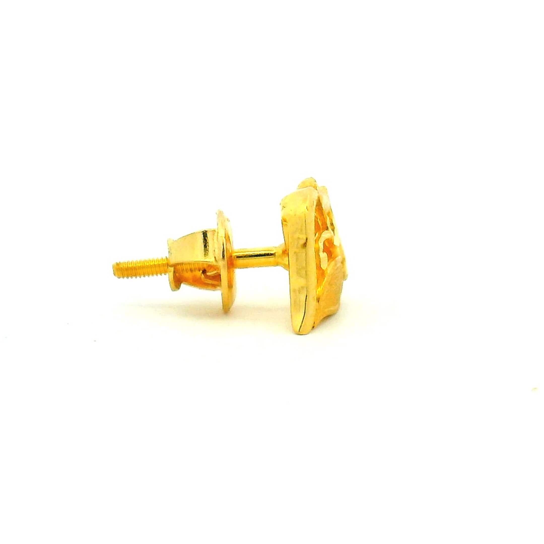 Fascinating Gleam Gold Studs