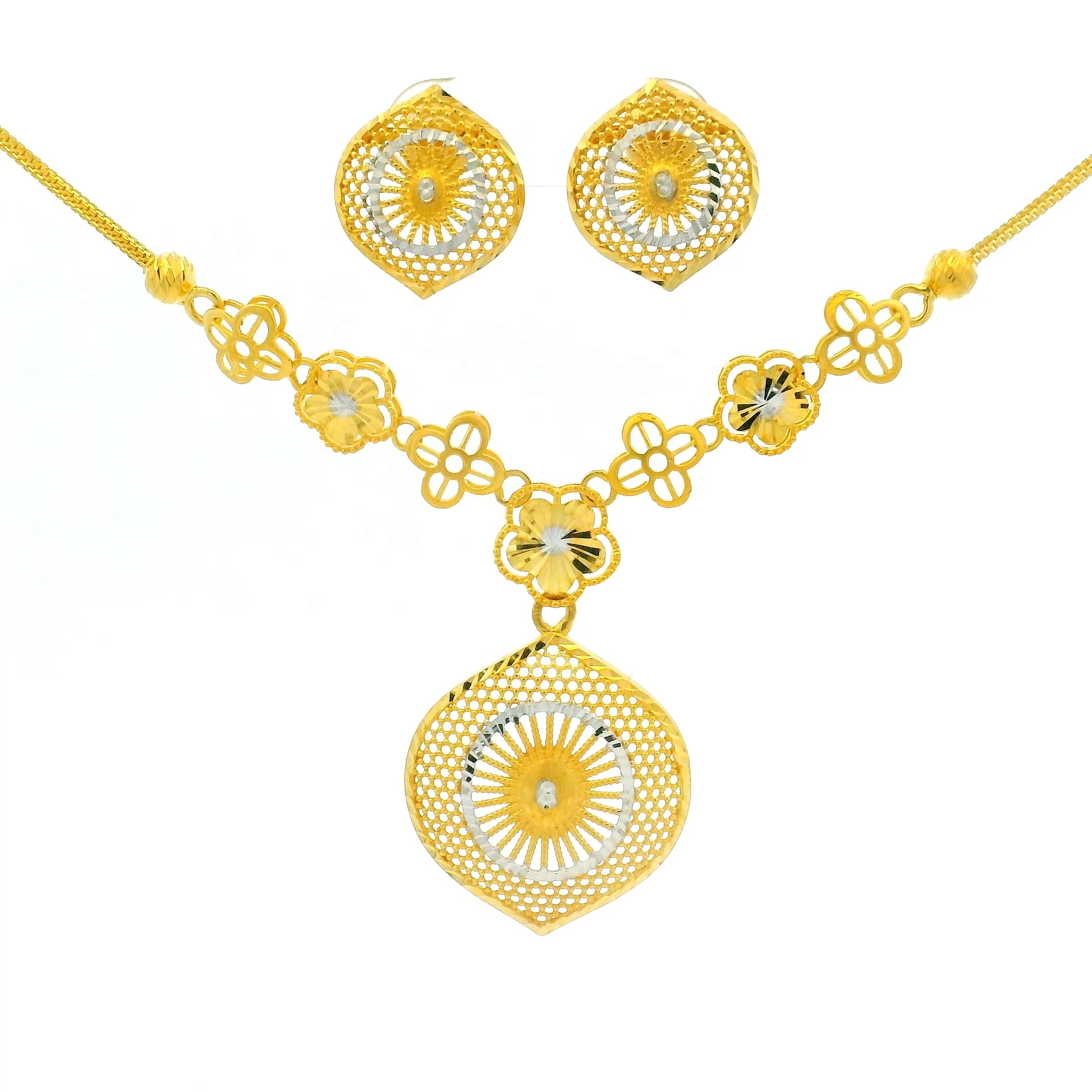 Gold Necklace Set