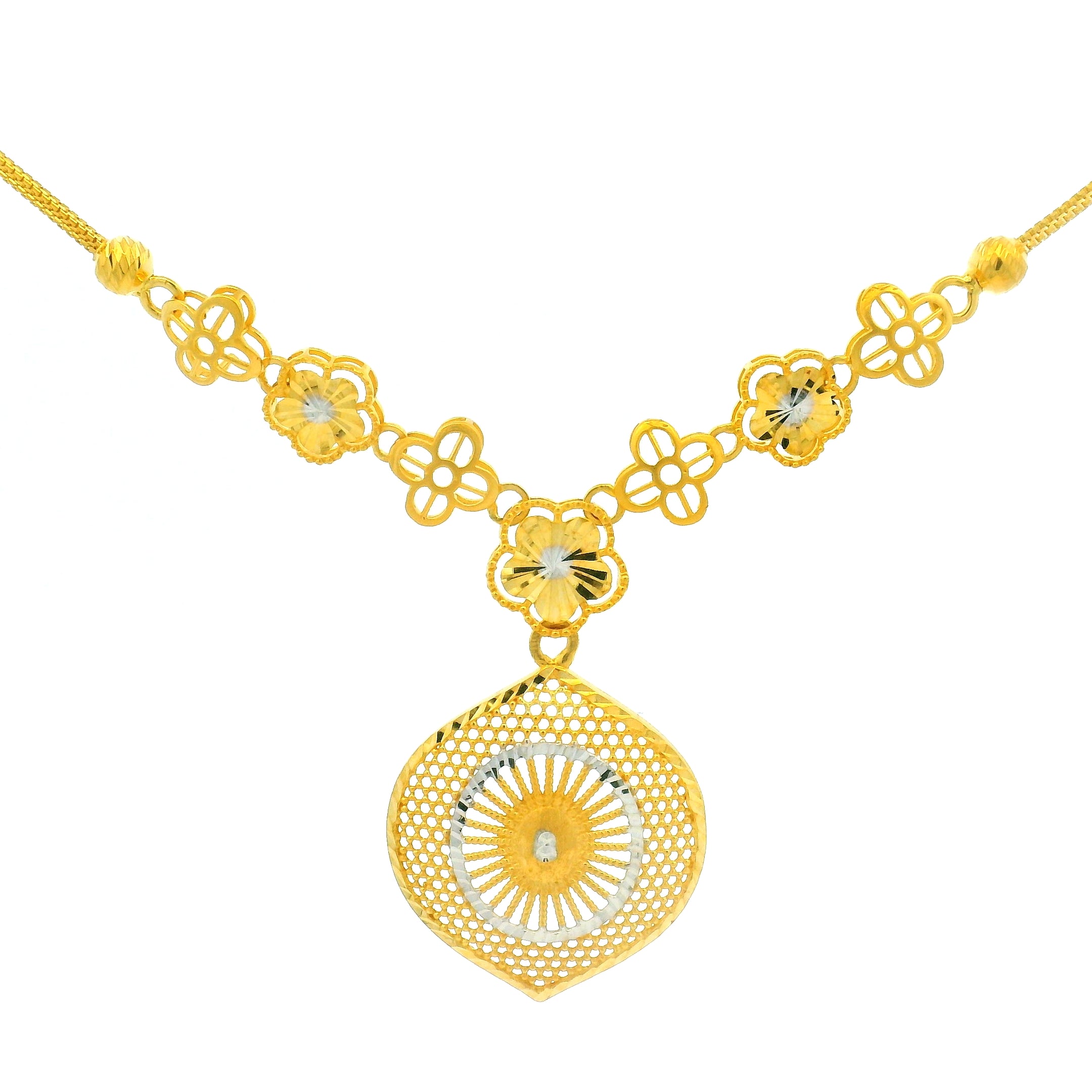 Gold Necklace Set