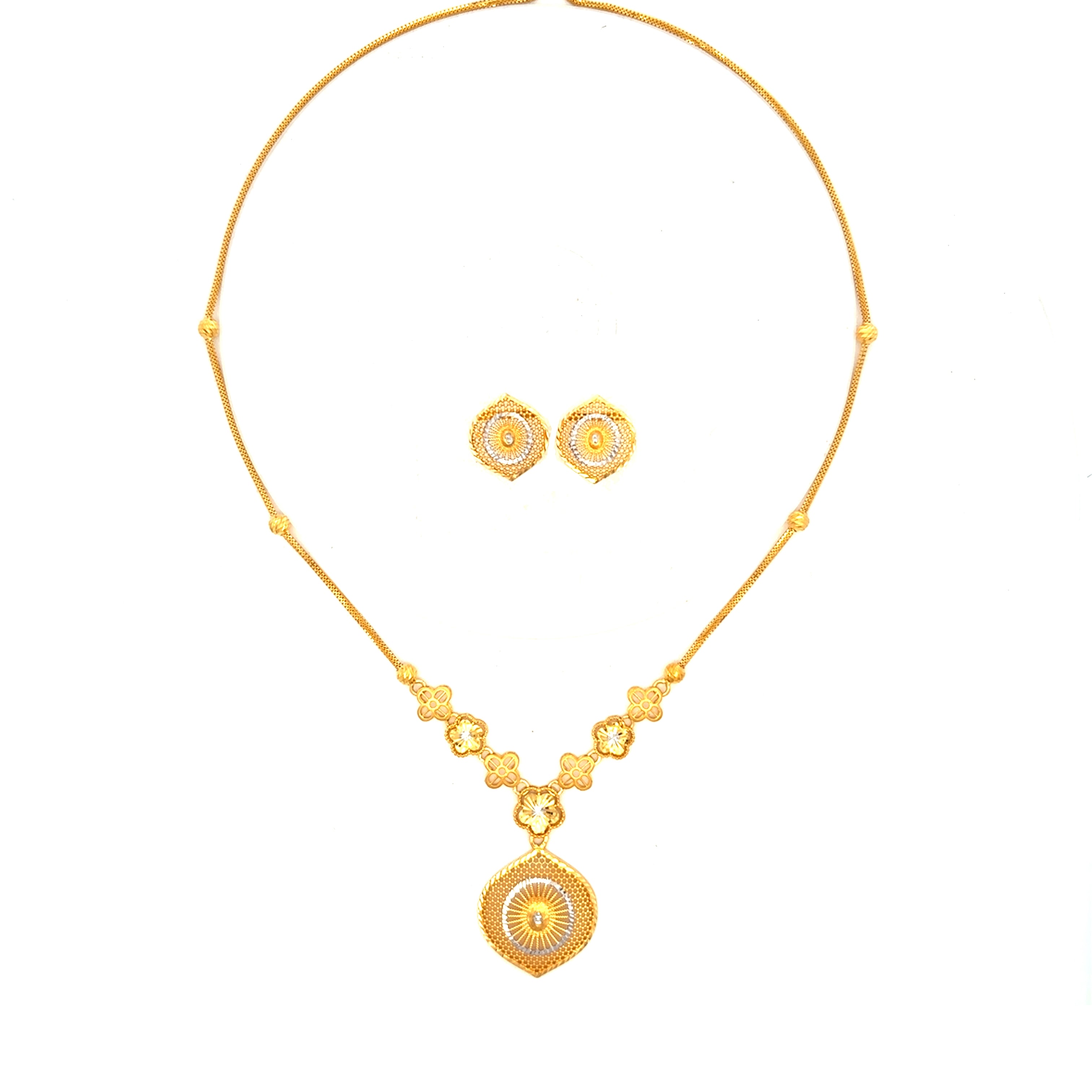 Gold Necklace Set