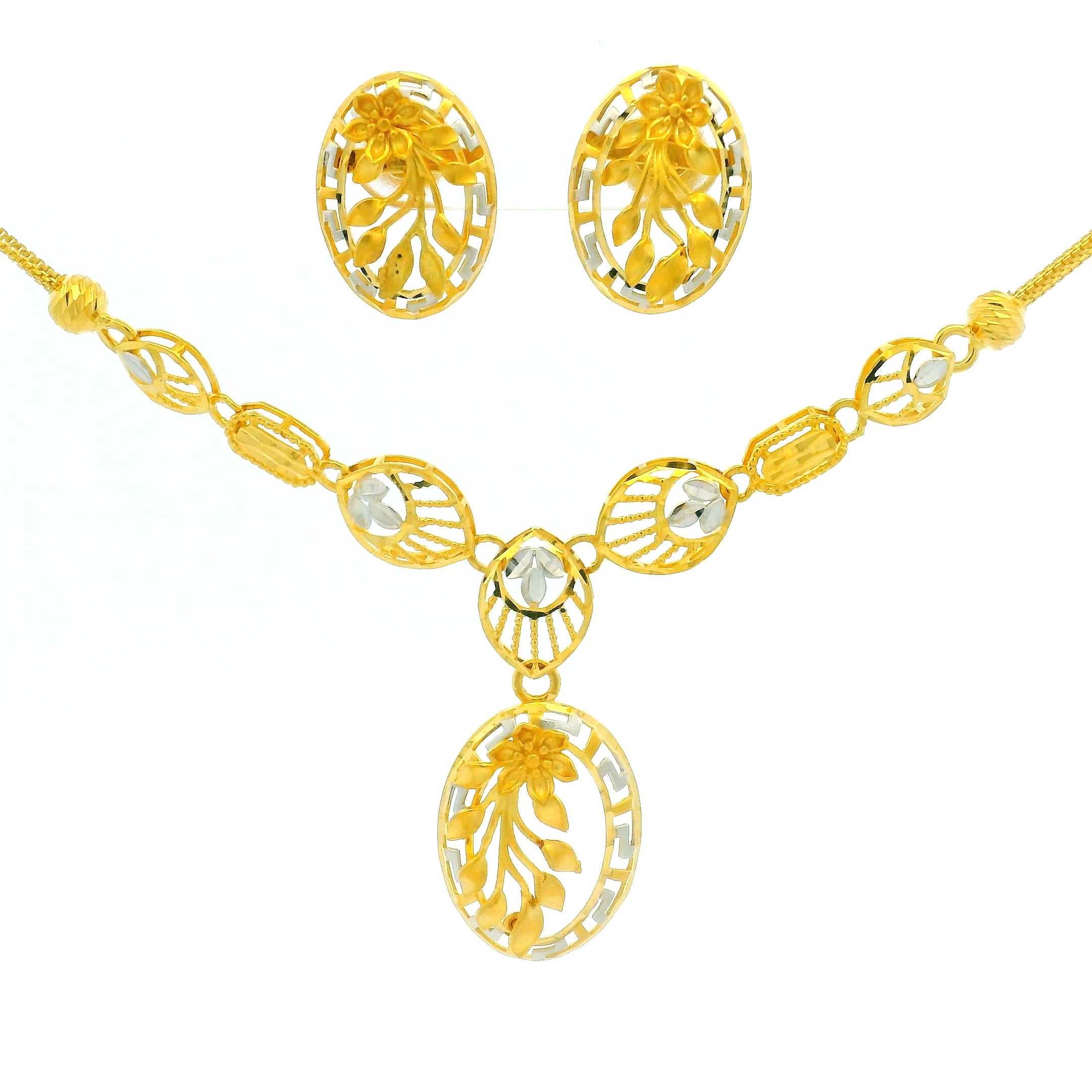 Gold Necklace Set