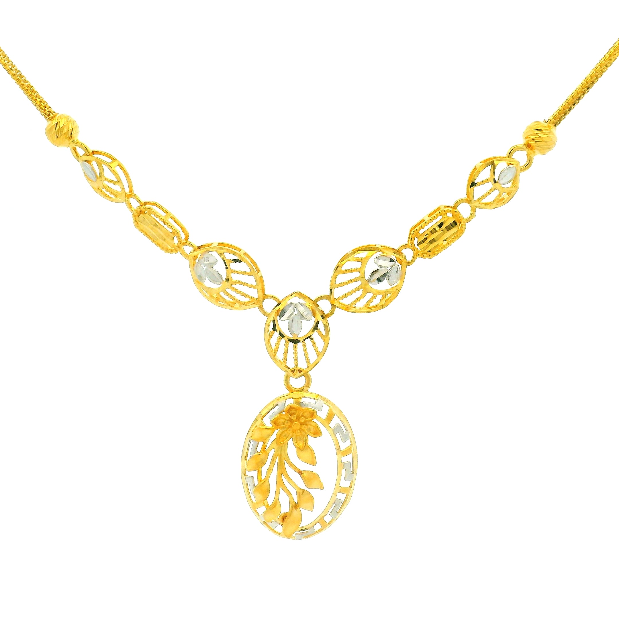 Gold Necklace Set
